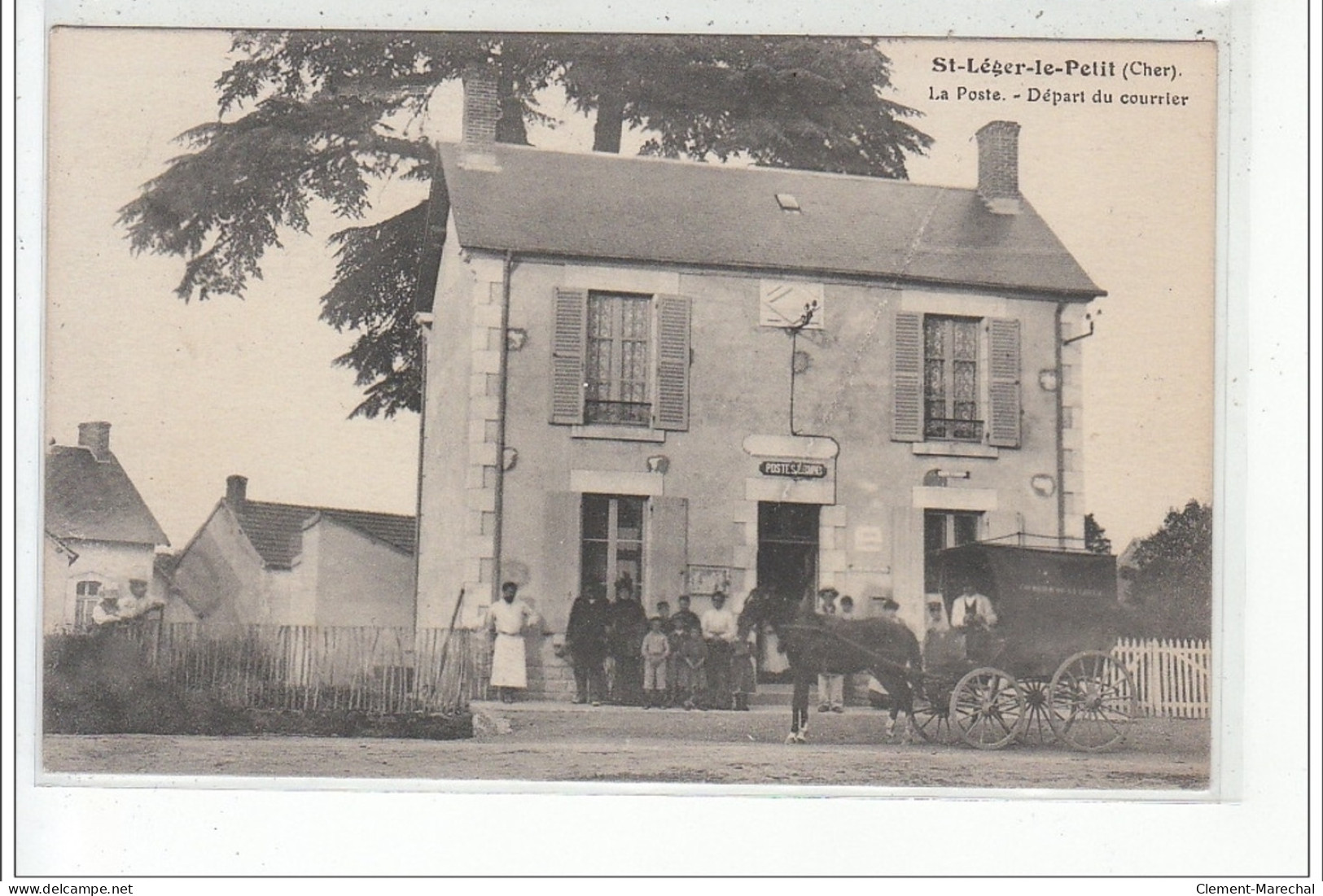 SAINT LEGER LE PETIT - La Poste - Départ Du Courrier - Très Bon état - Autres & Non Classés