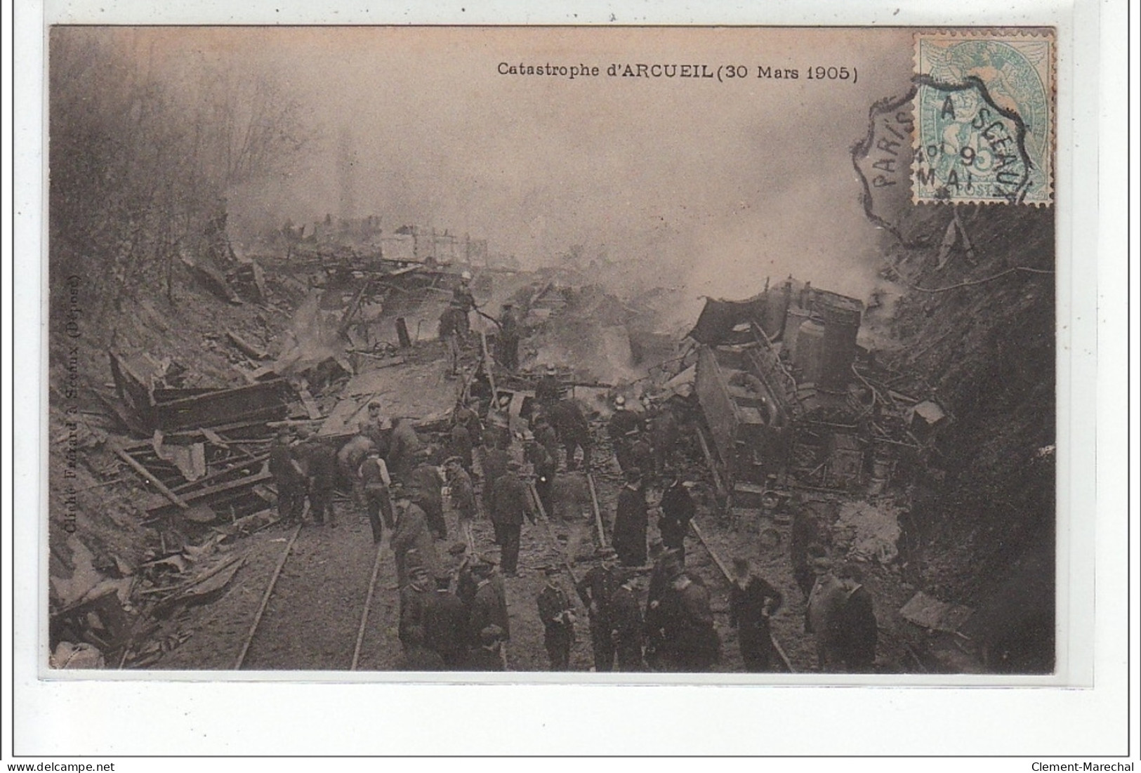 Catastrophe D'ARCUEIL (30 Mars 1905) - Très Bon état - Arcueil
