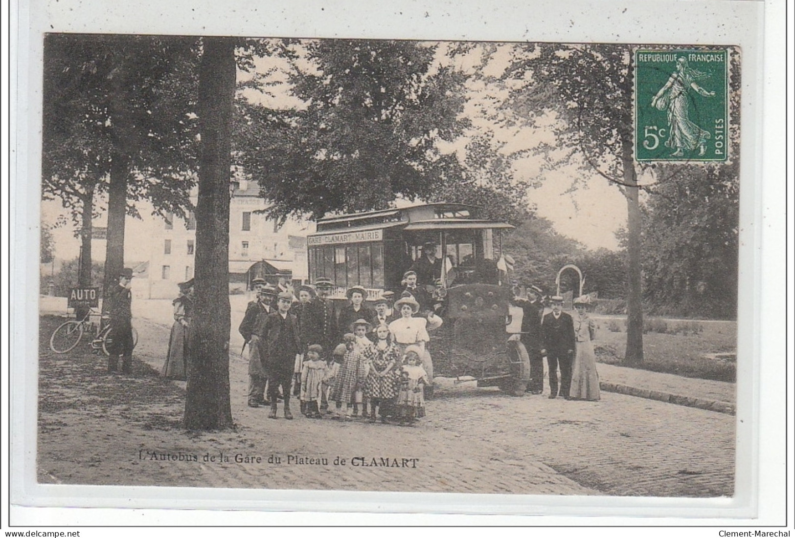 CLAMART - L'autobus De La Gare Du Plateau De Clamart - Très Bon état - Clamart