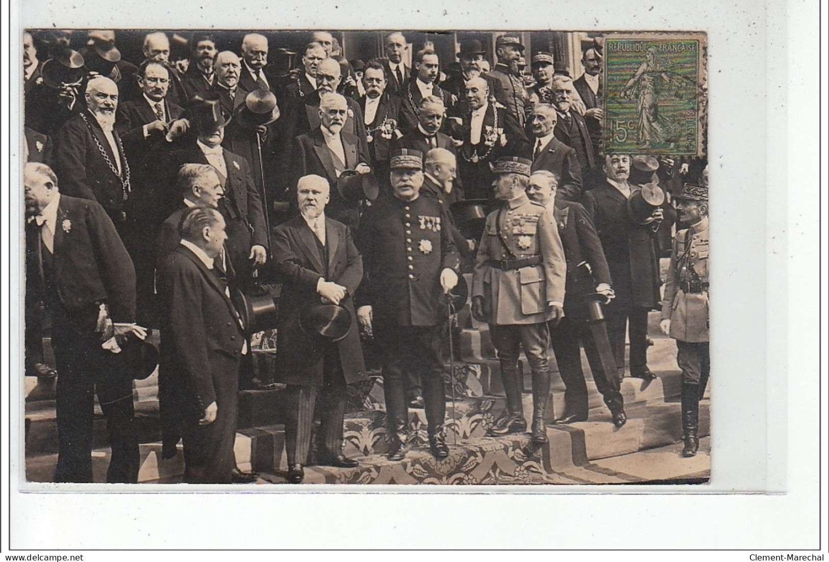 MONTREUIL - CARTE PHOTO - POINCARE, JOFFRE Et FOCH 1919 - Très Bon état - Montreuil