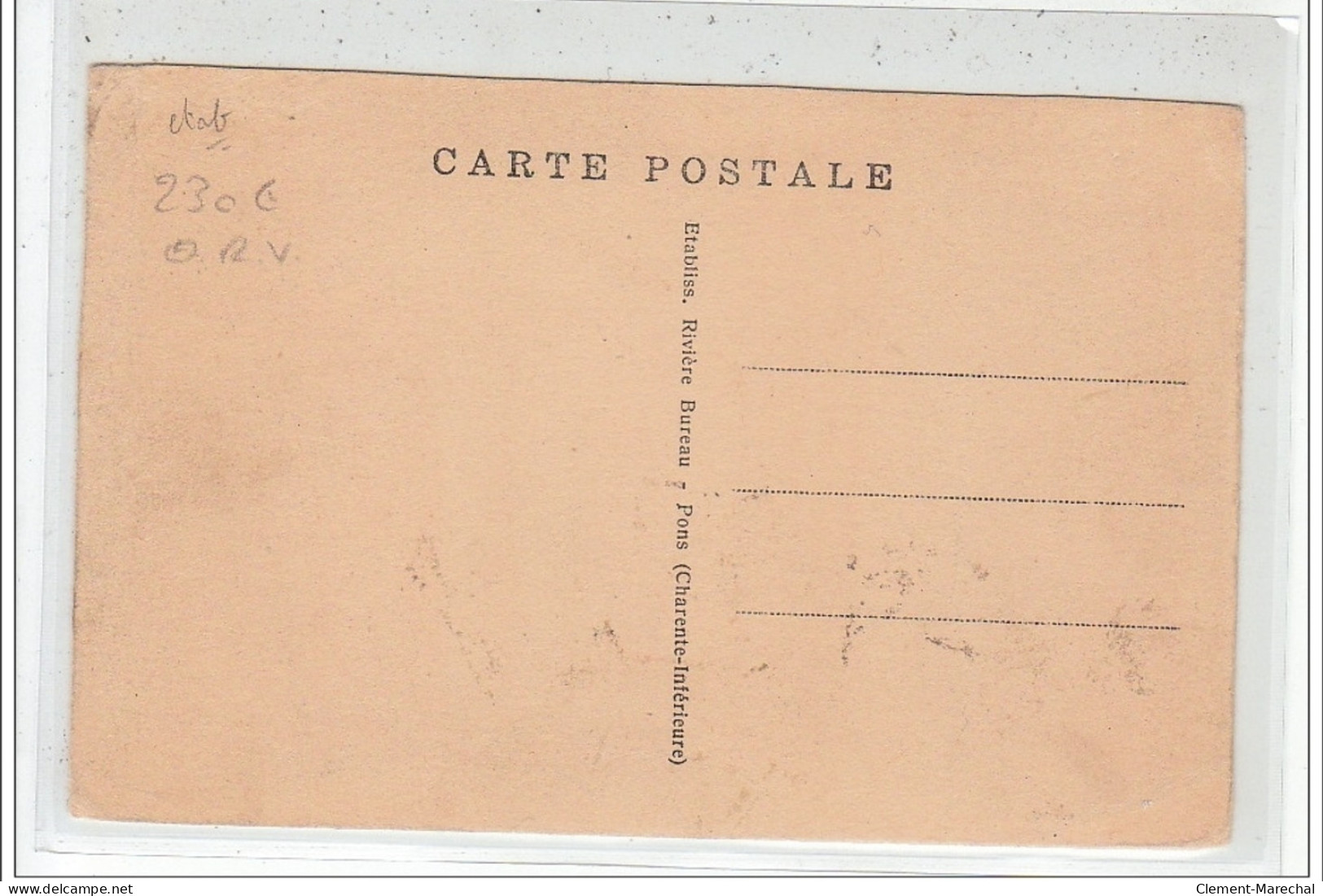 ROUEN - Maison Fisson - Spécialité De Timbres Pour Collections 7, Place De L'Hôtel De Ville -  Très Bon état - Rouen