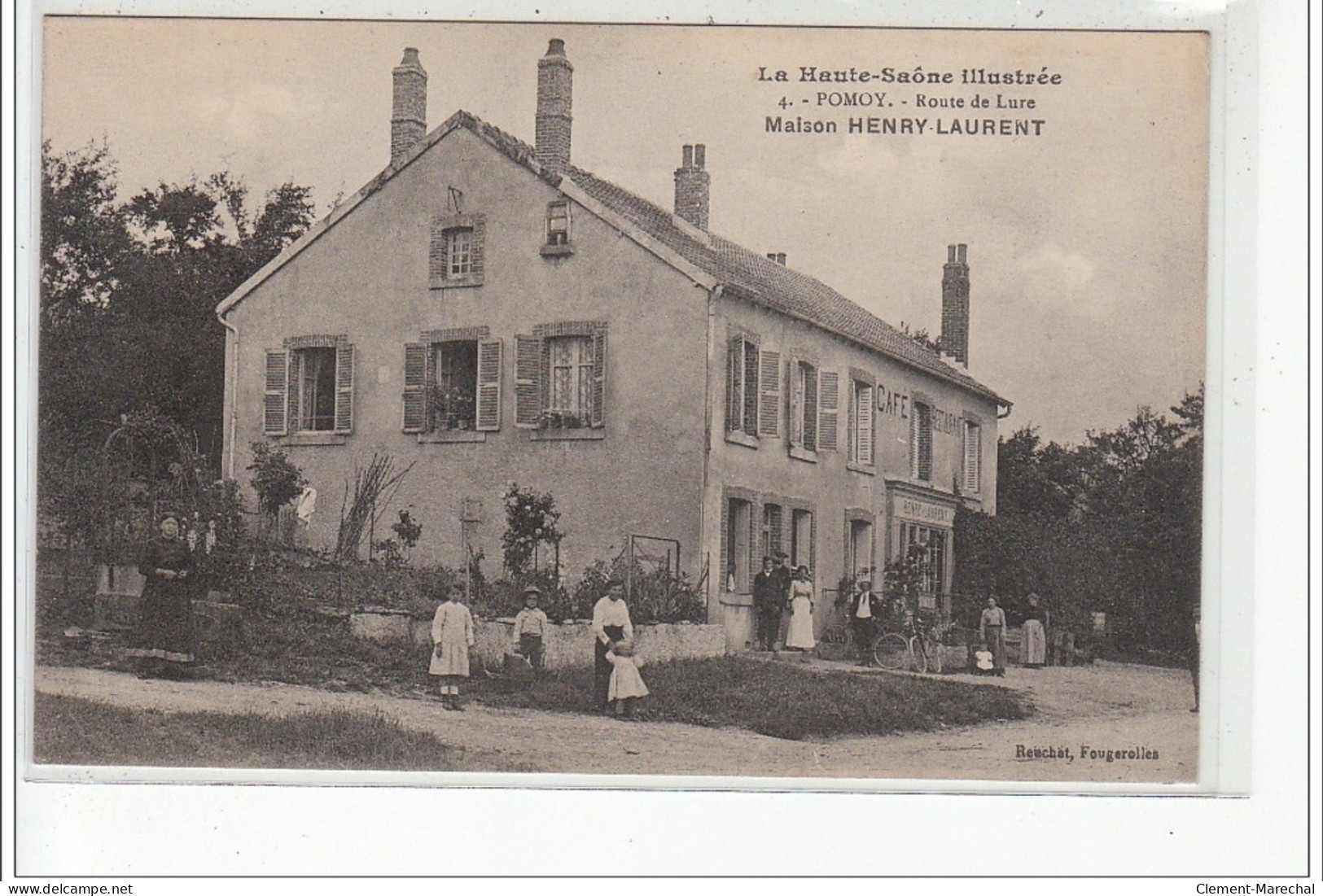 POMOY - Route De Lure - Maison Henry-Laurent - Très Bon état - Autres & Non Classés