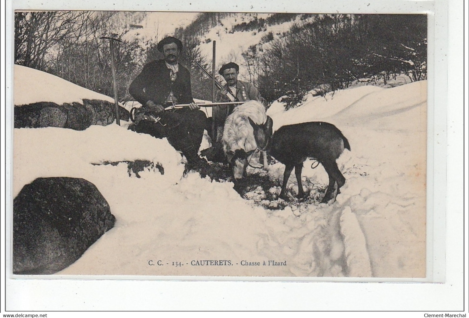 CAUTERETS - Chasse à L'Izard - Très Bon état - Cauterets