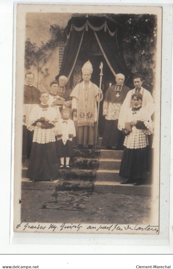 CARTERET - CARTE PHOTO - Cérémonie Catholique - Evêque - Très Bon état - Carteret