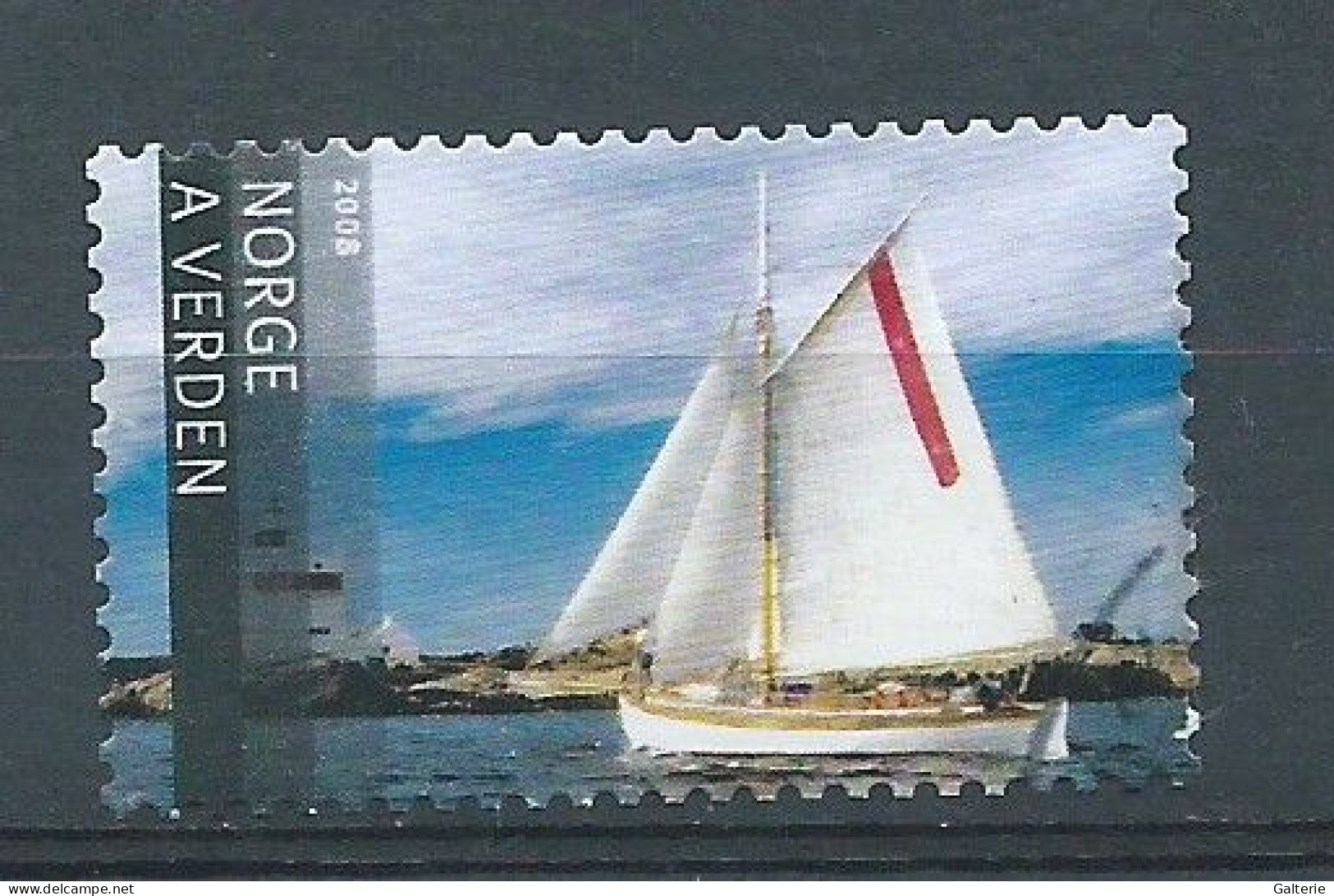 NORVEGE - Obl - 2008- YT N° 1596 - Tourisme - Used Stamps