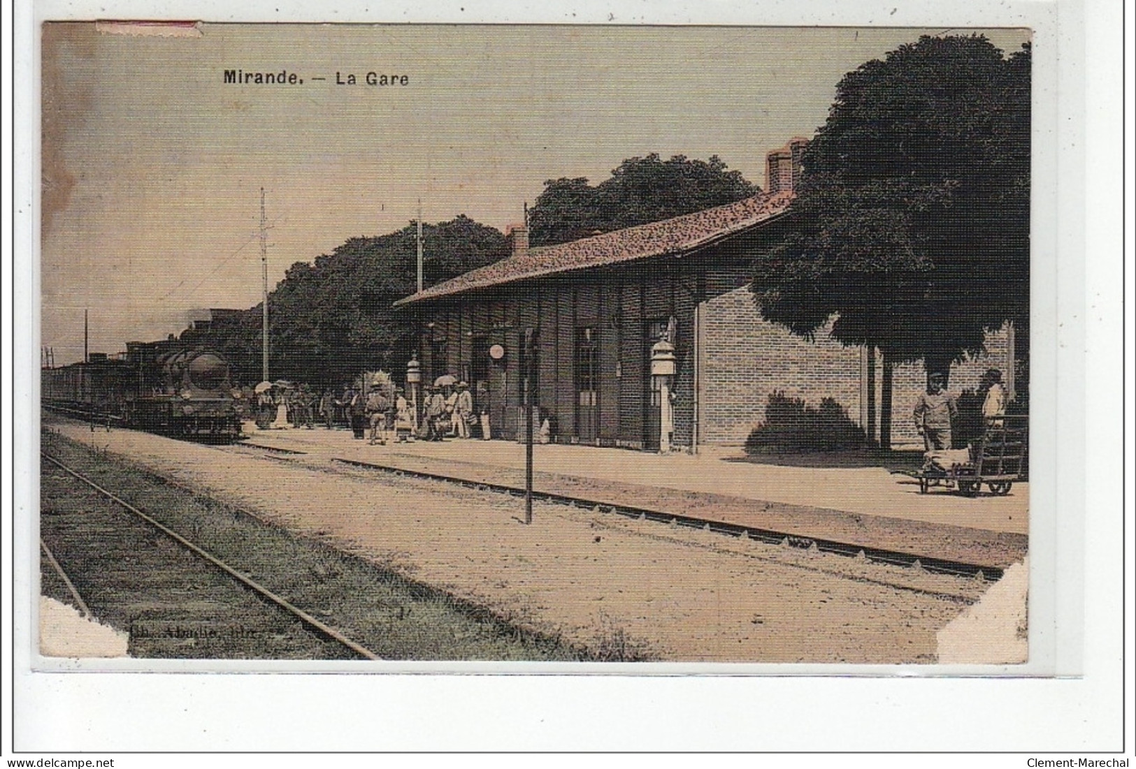MIRANDE - La Gare - état - Mirande