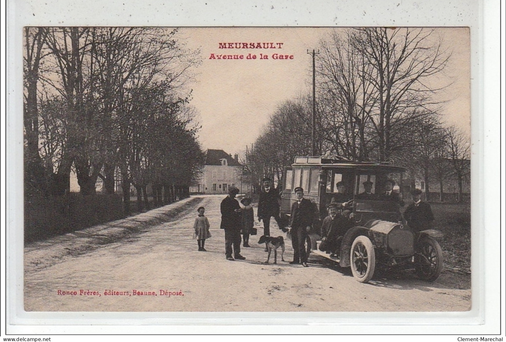 MEURSAULT - Avenue De La Gare - Très Bon état - Meursault