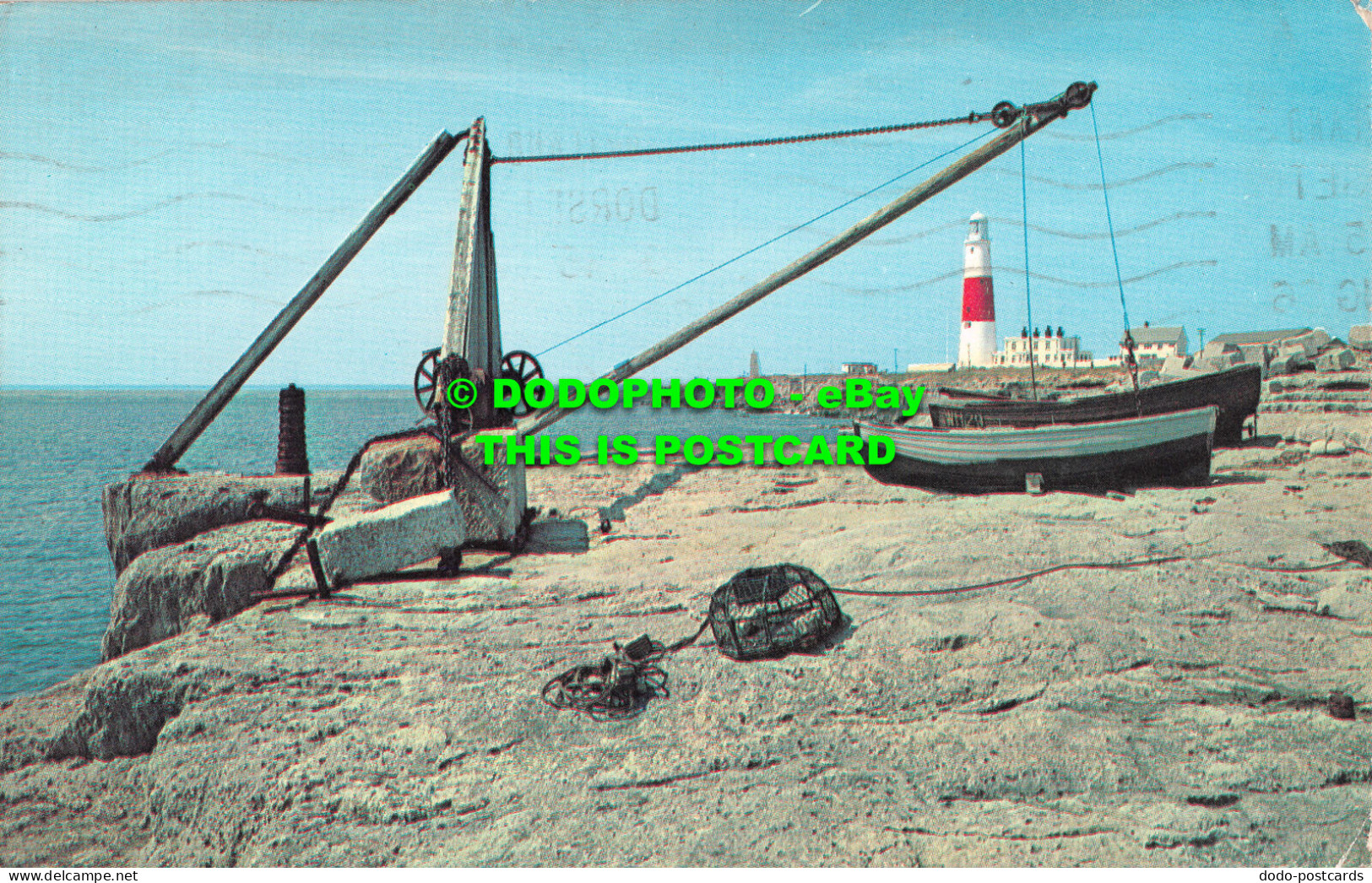 R518508 WHS 1085. Portland Bill And Lighthouse. Plastichrome. Colourpicture Publ - Wereld