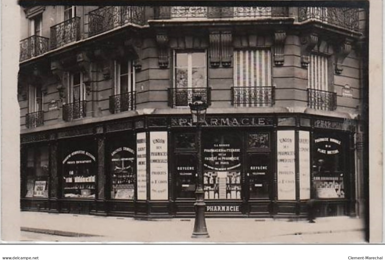 PARIS : Carte Photo D'une Pharmacie Place De Breteuil - 7ème Arr - Très Bon état - Arrondissement: 07