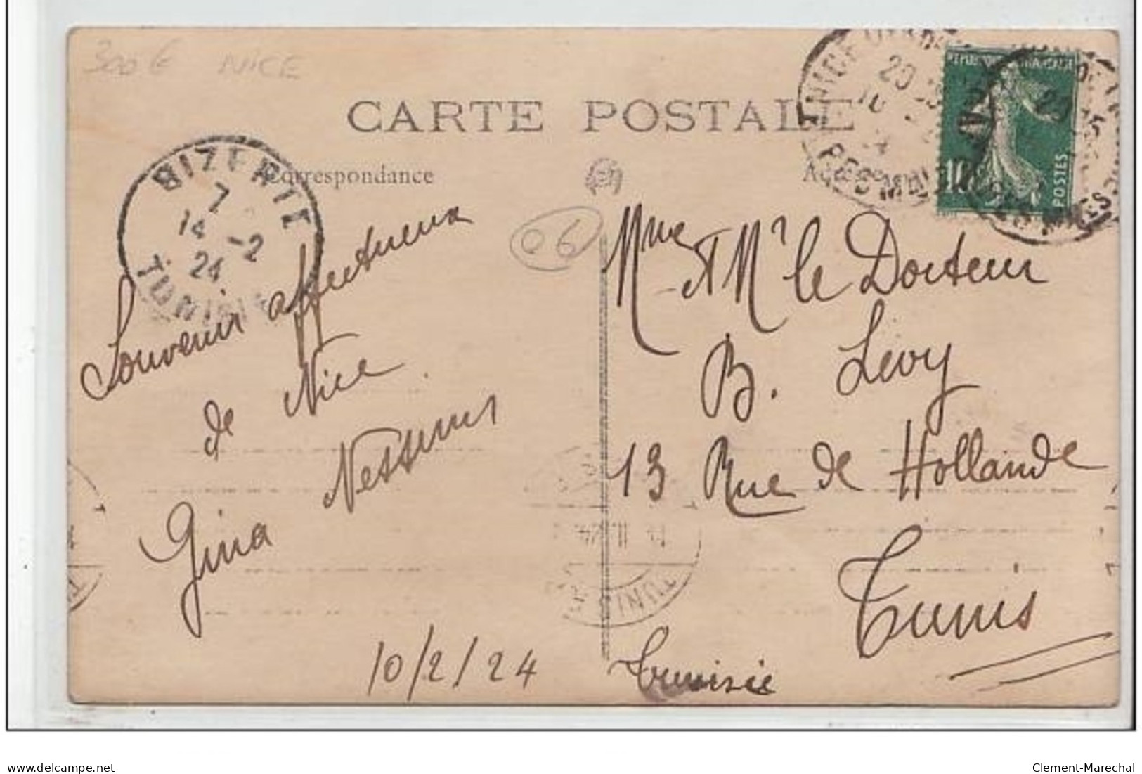 NICE : Carte Photo (attelage à âne) - Très Bon état - Otros & Sin Clasificación