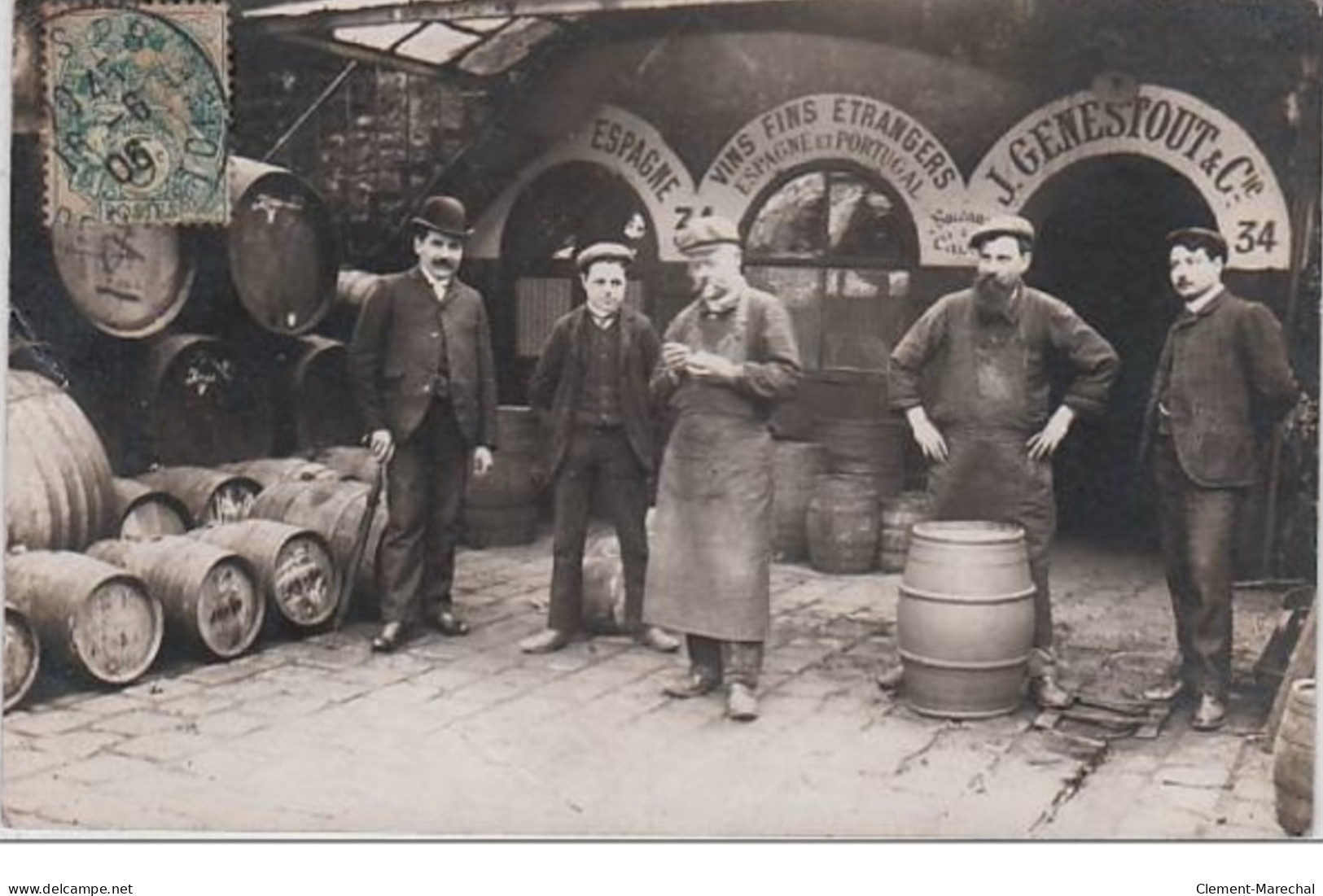 PARIS : Carte Photo De La Halle Aux Vins - J. GENESTOUT - 5ème Arr - Très Bon état - Distretto: 05