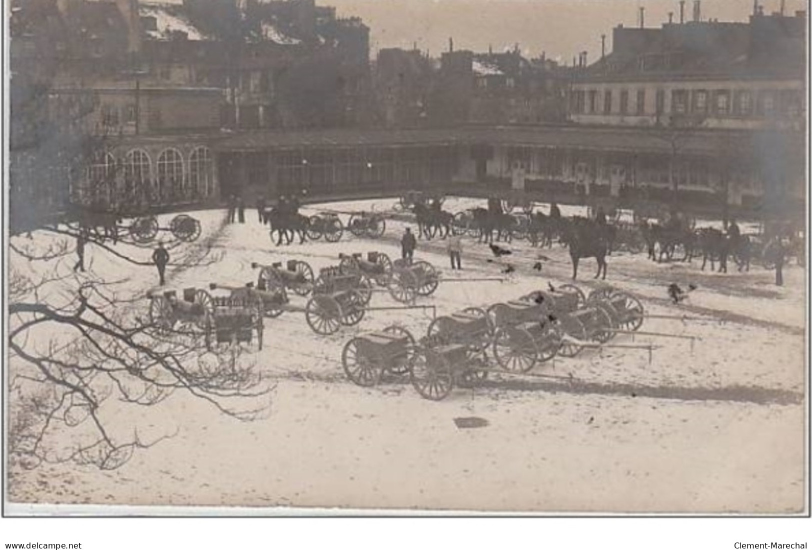 PARIS : Carte Photo : Lot De 2 Cpa De L'école Polytechnique Vers 1908 - 6ème Arr - Très Bon état - Distretto: 06