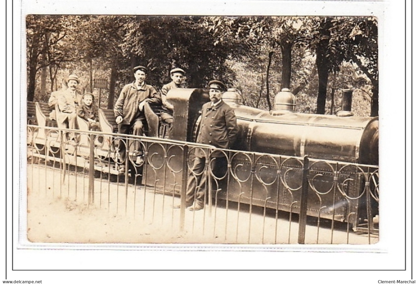 PARIS 16 : Carte Photo Du Petit Train Du Jardin D'acclimatation - Très Bon état - District 16