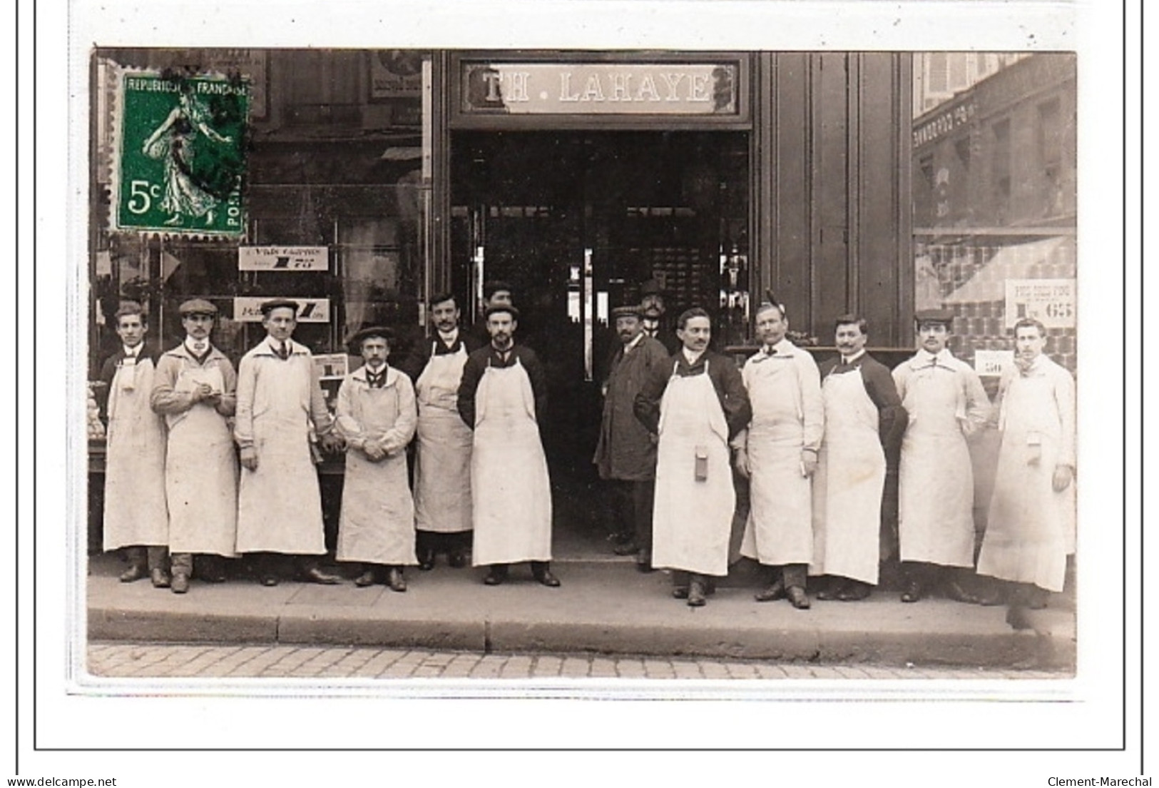 PARIS 17 : Carte Photo Du Magasin LAHAYE (13 Au 19 Rue De Lévis) - Très Bon état - Distretto: 17