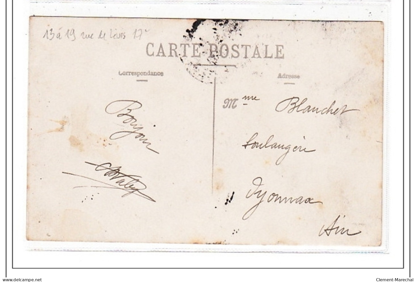 PARIS 17 : Carte Photo Du Magasin LAHAYE (13 Au 19 Rue De Lévis) - Très Bon état - Paris (17)