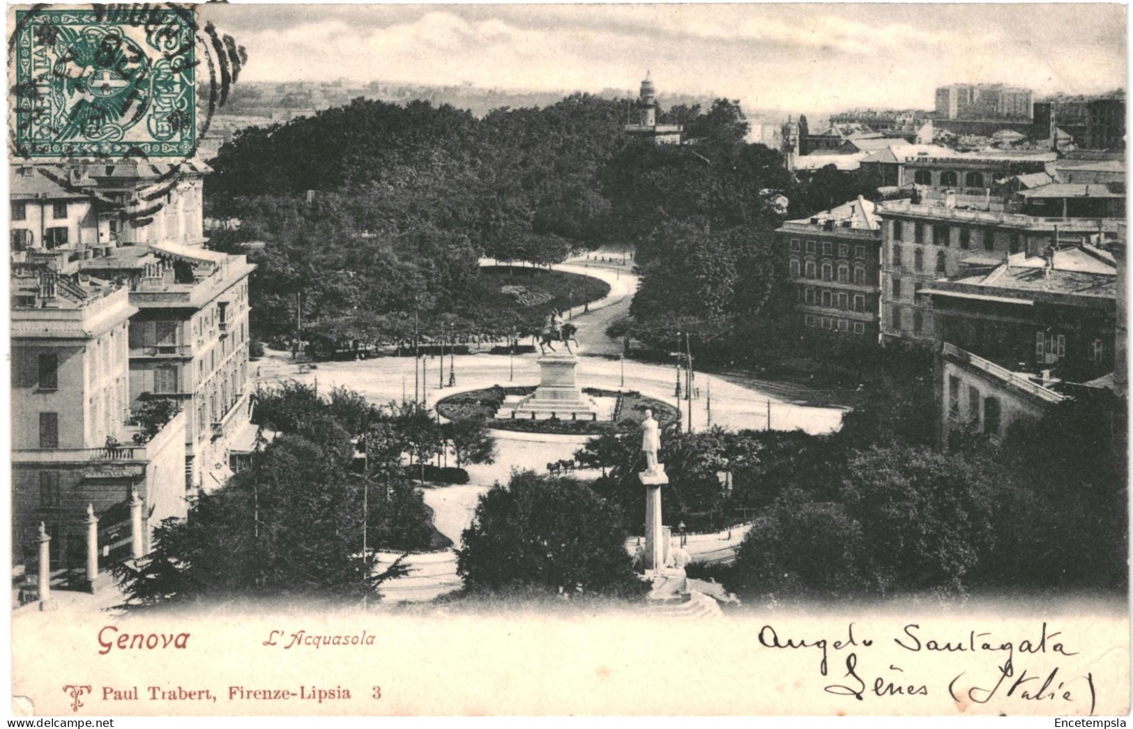 CPA Carte Postale Italie Genova L'Aquasola  1902  VM80079 - Genova (Genoa)