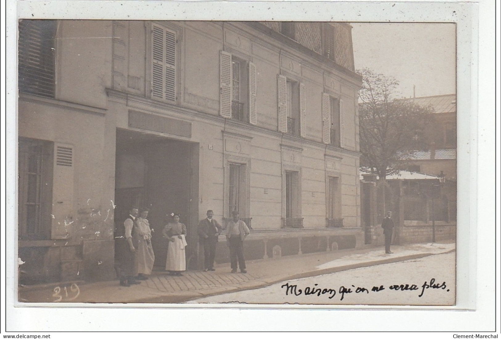 PARIS - CARTE PHOTO - Brasserie Filley 15-17-19, Rue De La Voie Verte - Très Bon état - Arrondissement: 14