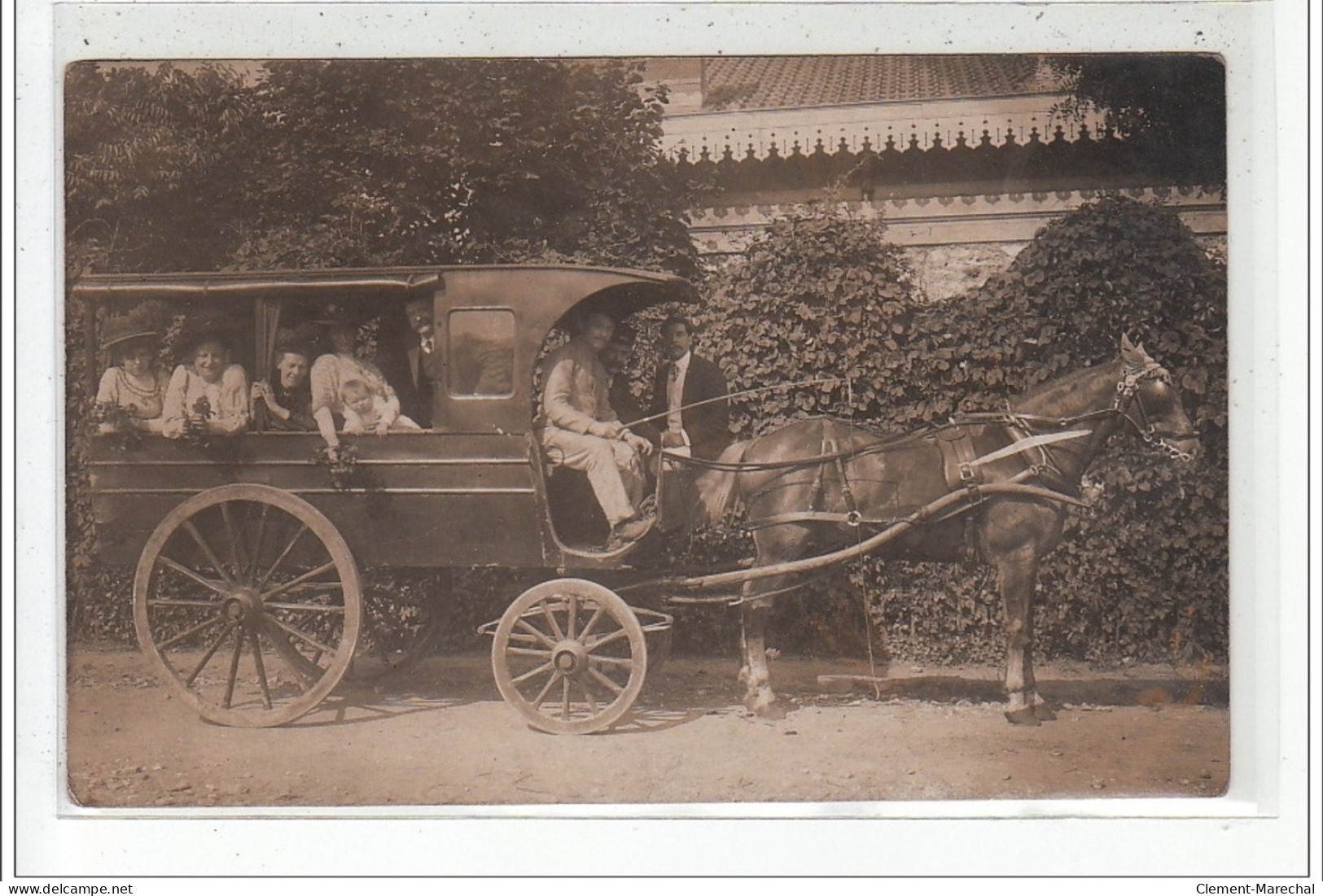 MALABRY - CARTE PHOTO - Attelage - Très Bon état - Chatenay Malabry