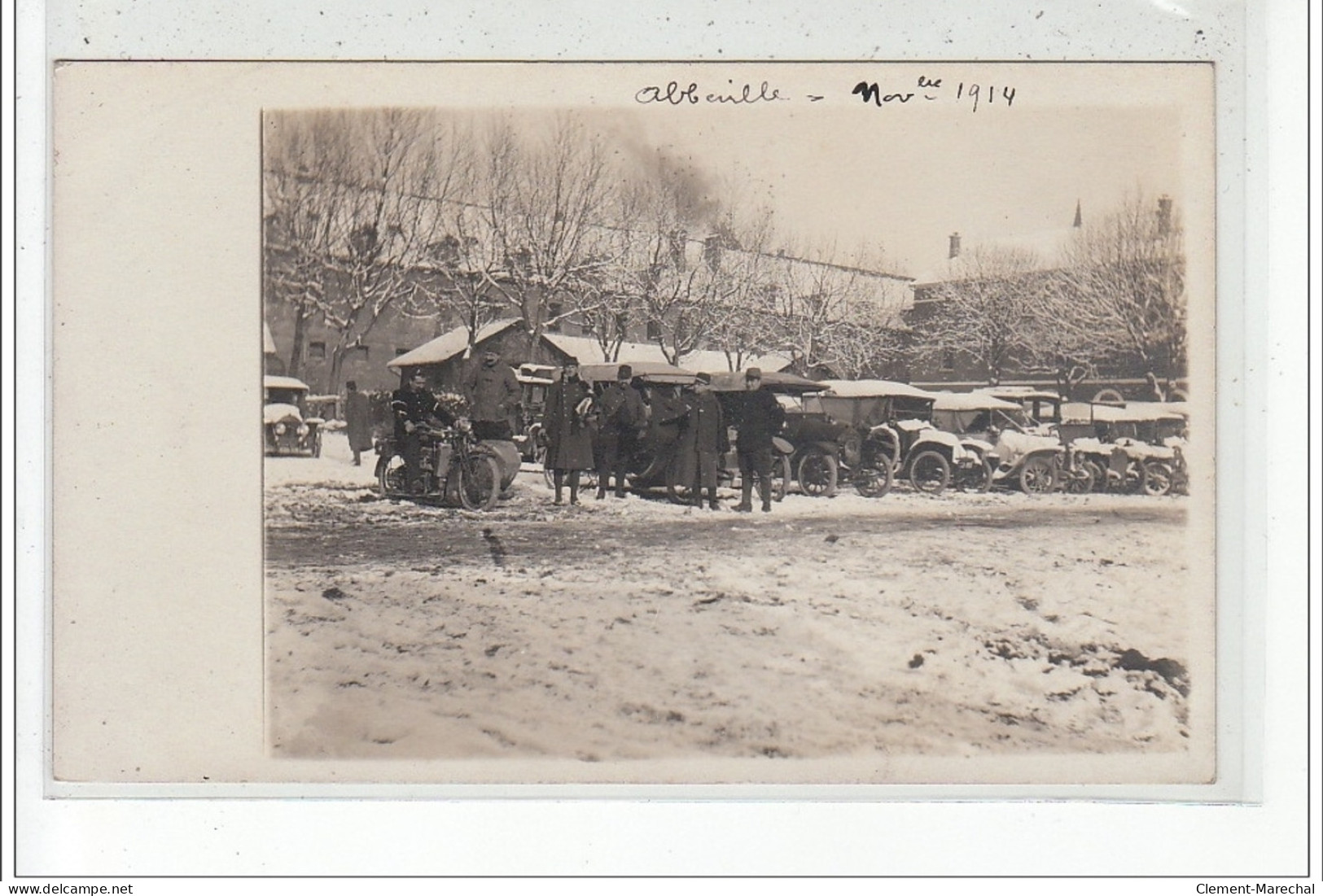 ABBEVILLE - CARTE PHOTO - MILITAIRES - Novembre 1914: Le Maréchal Des Logis Monnier - Très Bon état - Abbeville