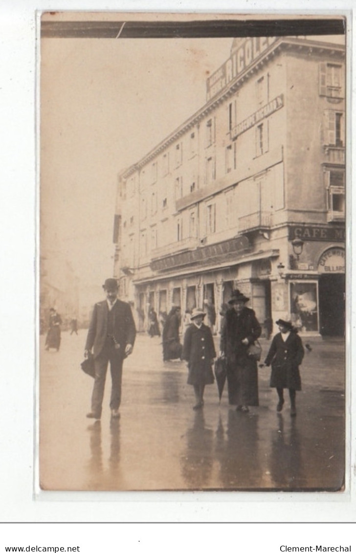 NICE - CARTE PHOTO - Grand Café Monnot - Très Bon état - Cafés, Hôtels, Restaurants