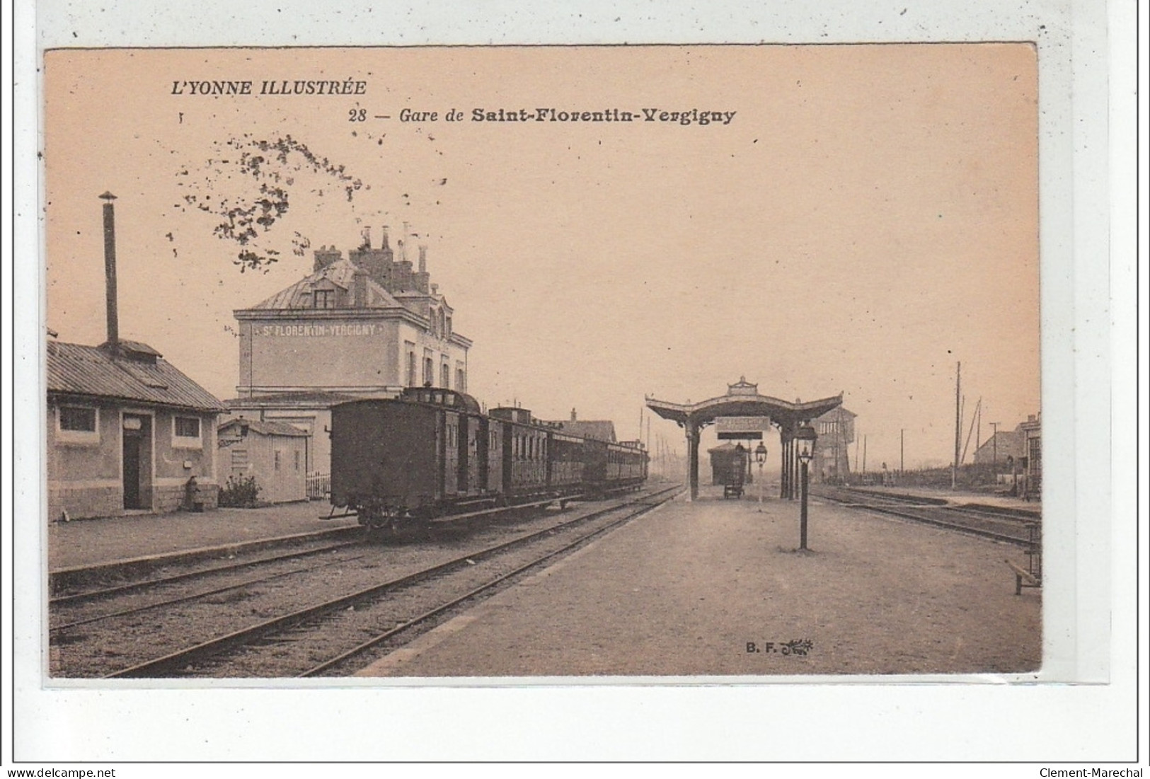 Gare De SAINT FLORENTIN VERGIGNY - Très Bon état - Saint Florentin