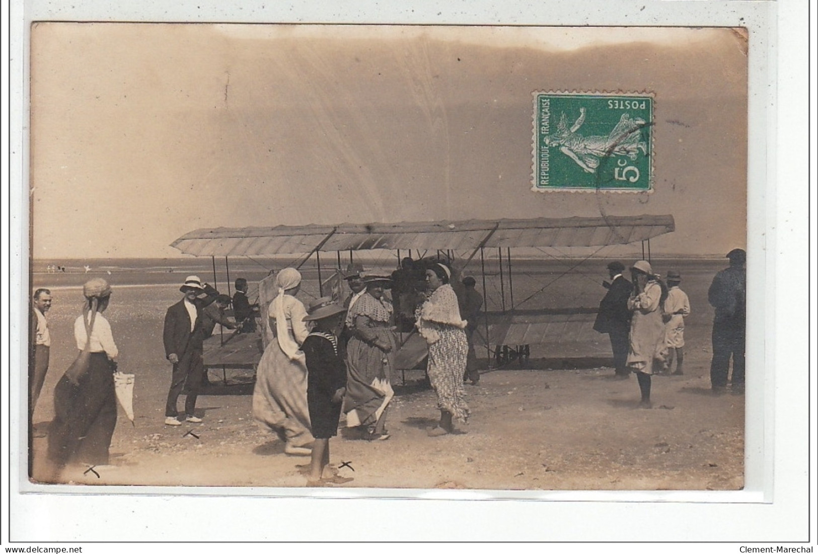 LE CROTOY - CARTE PHOTO - AVIATION - Très Bon état - Le Crotoy