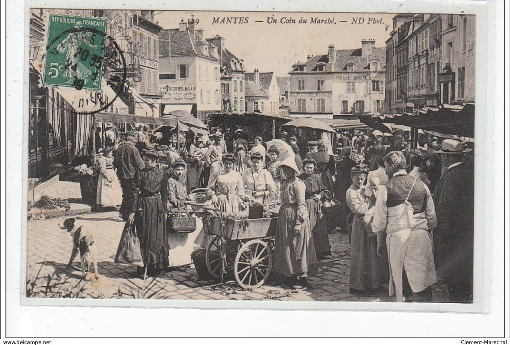 MANTES - Un Coin Du Marché - Très Bon état - Mantes La Ville