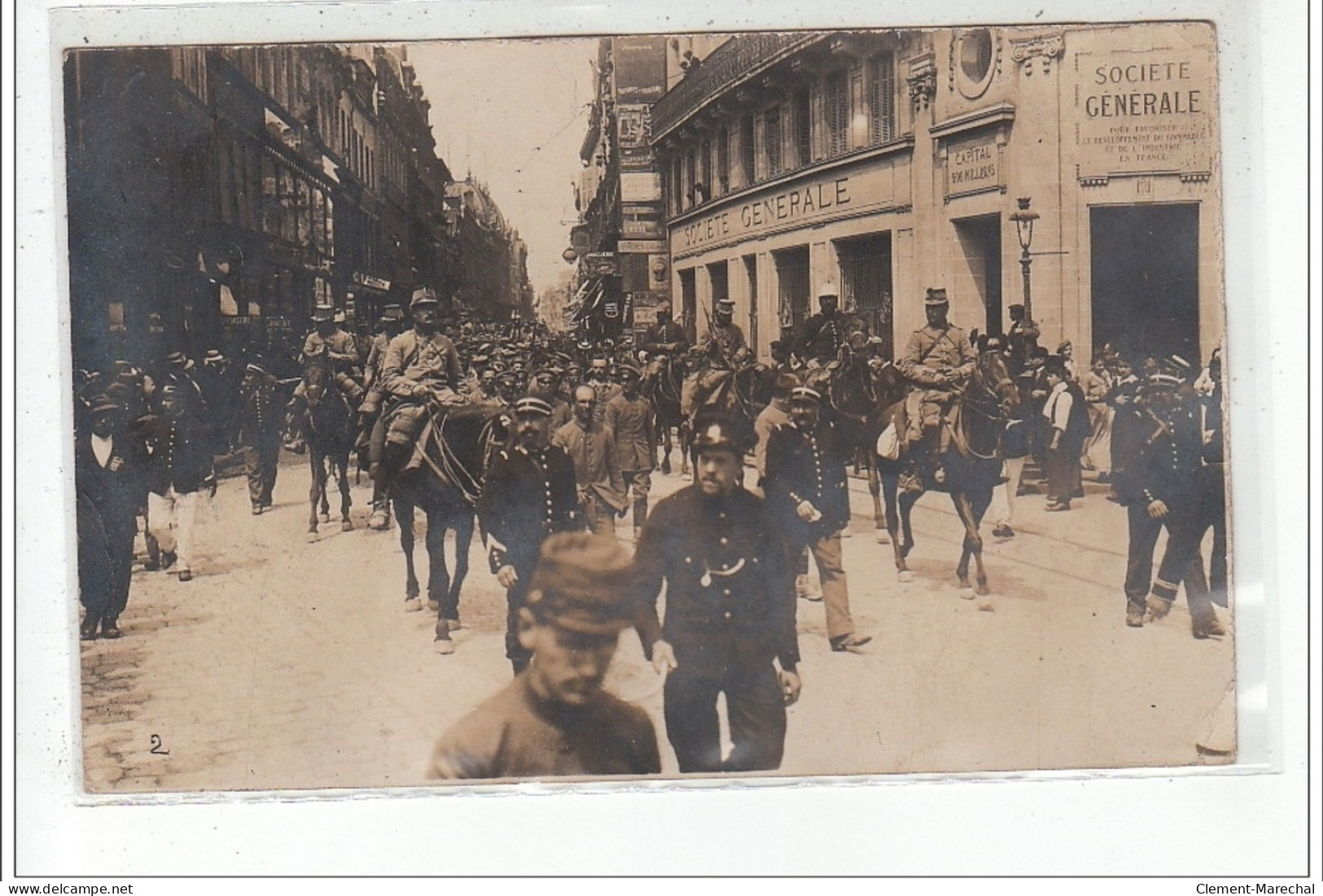 AMIENS - CARTE PHOTO - Prisonniers Allemands - Très Bon état - Amiens