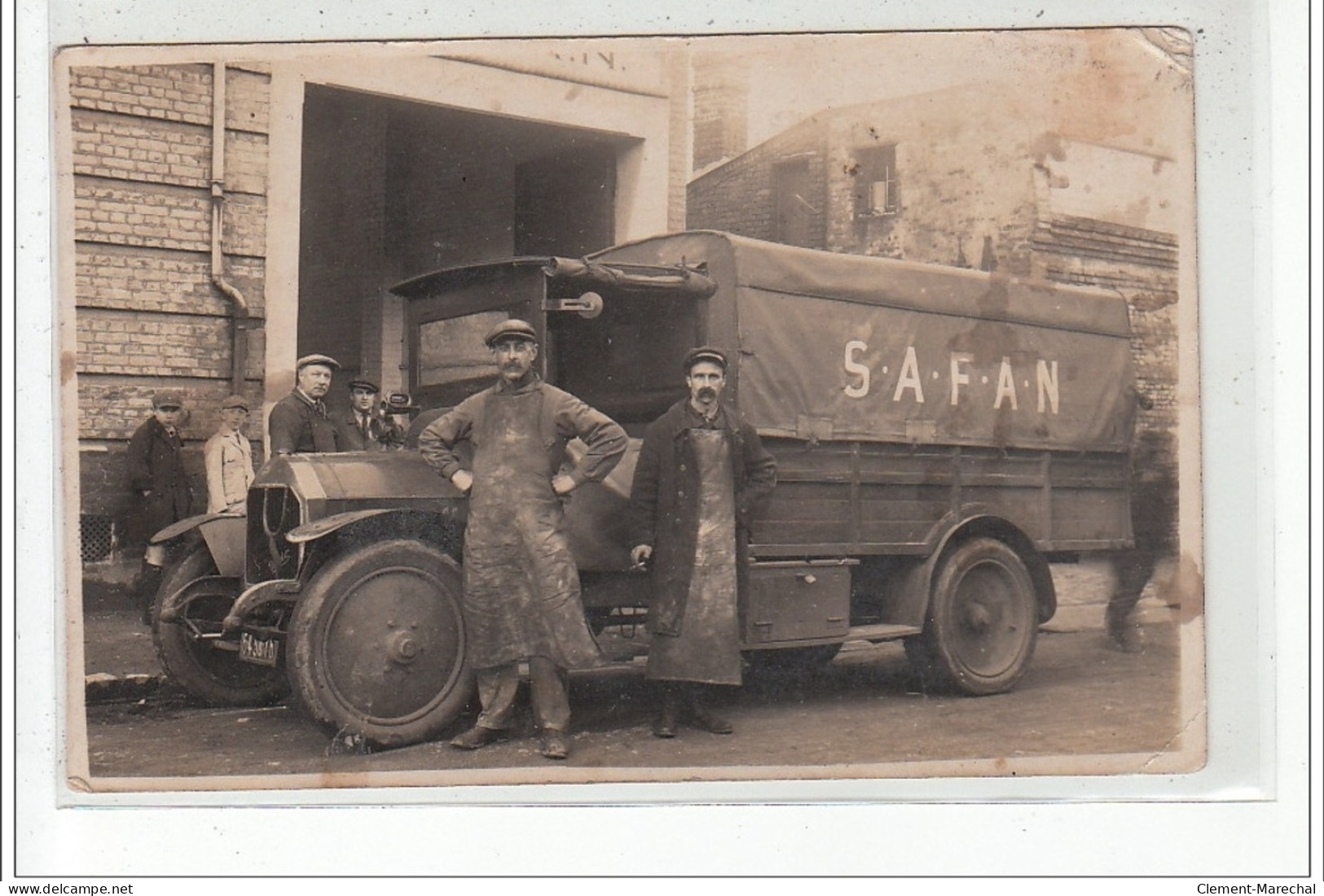 ROUEN - CARTE PHOTO - Camion Et Ses Chauffeurs - Très Bon état - Rouen