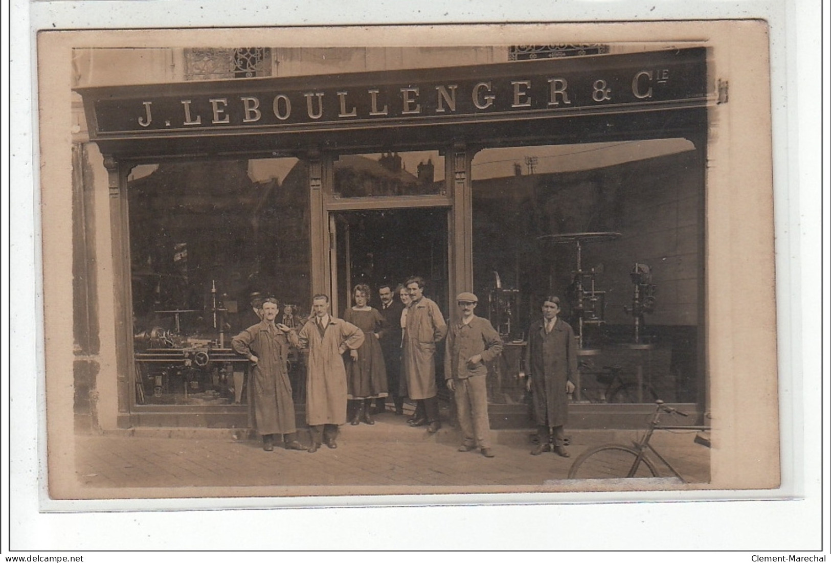 ROUEN - CARTE PHOTO - Quincaillerie Leboullenger Au 162 Rue Saint Sever Annuaire Rouen 1921- Très Bon état - Rouen