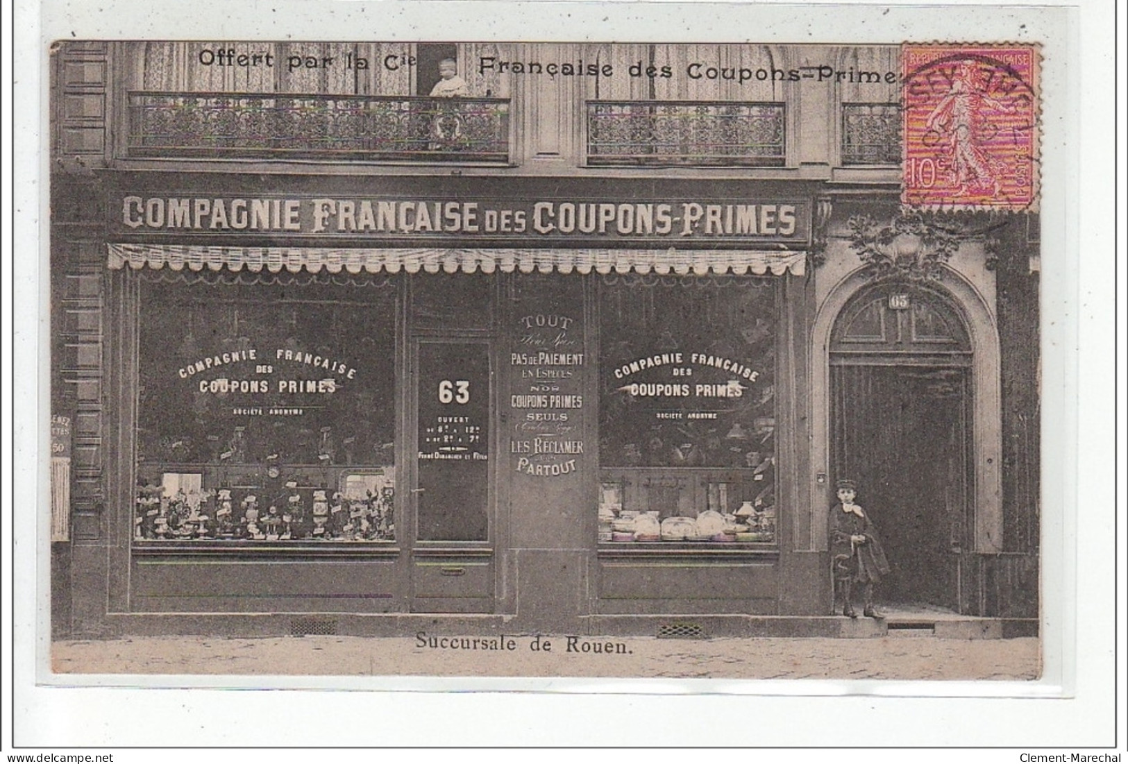 ROUEN - Compagnie Française Des Coupons-Primes - Très Bon état - Rouen