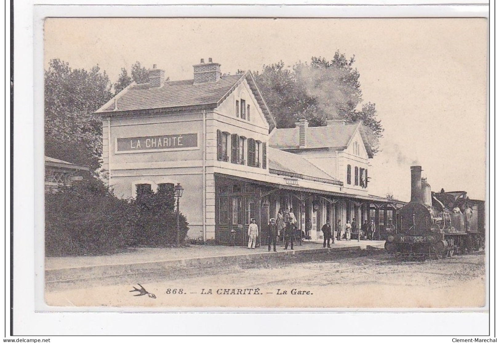 LA CHARITE : La Gare - Tres Bon Etat - La Charité Sur Loire