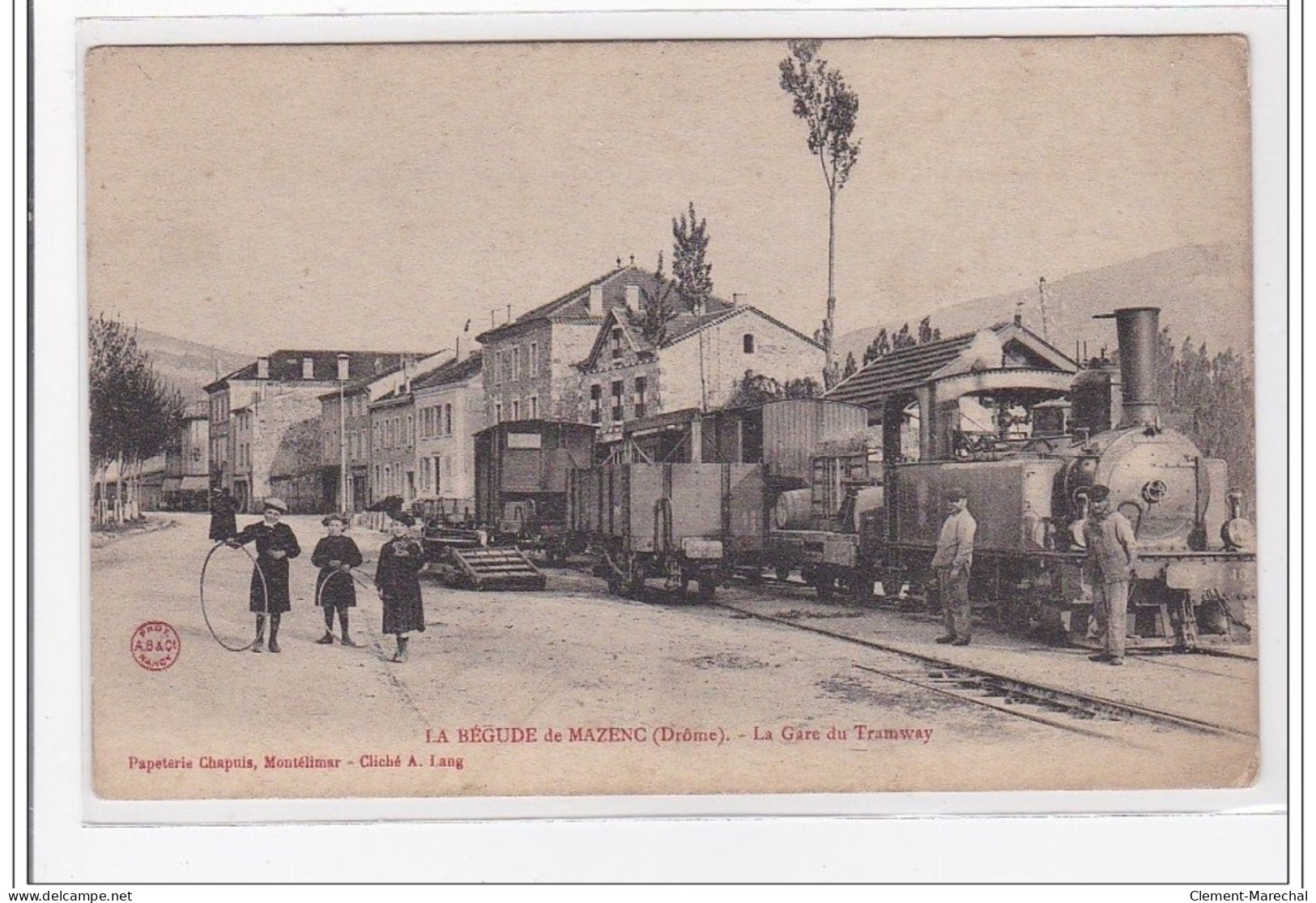 LA BEGUDE De MAZENC : La Gare Du Tramway - Etat - Other & Unclassified