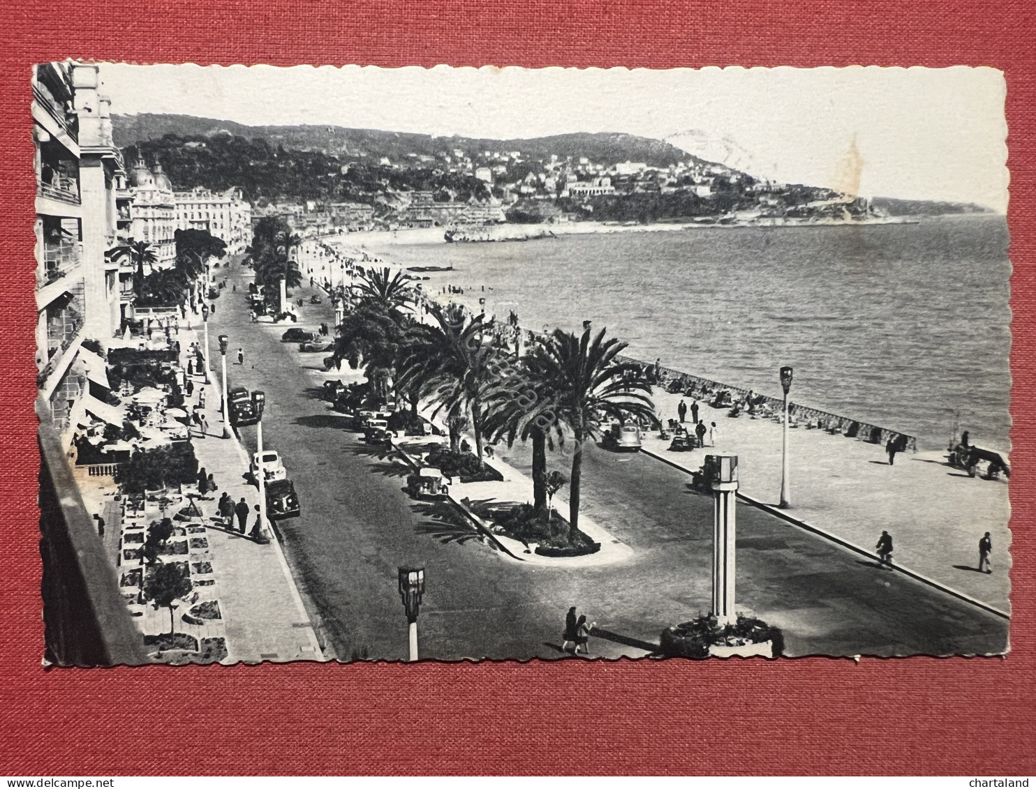 Cartolina - Nice - Le Mont Boron - La Promenade Des Anglais - 1953 - Zonder Classificatie