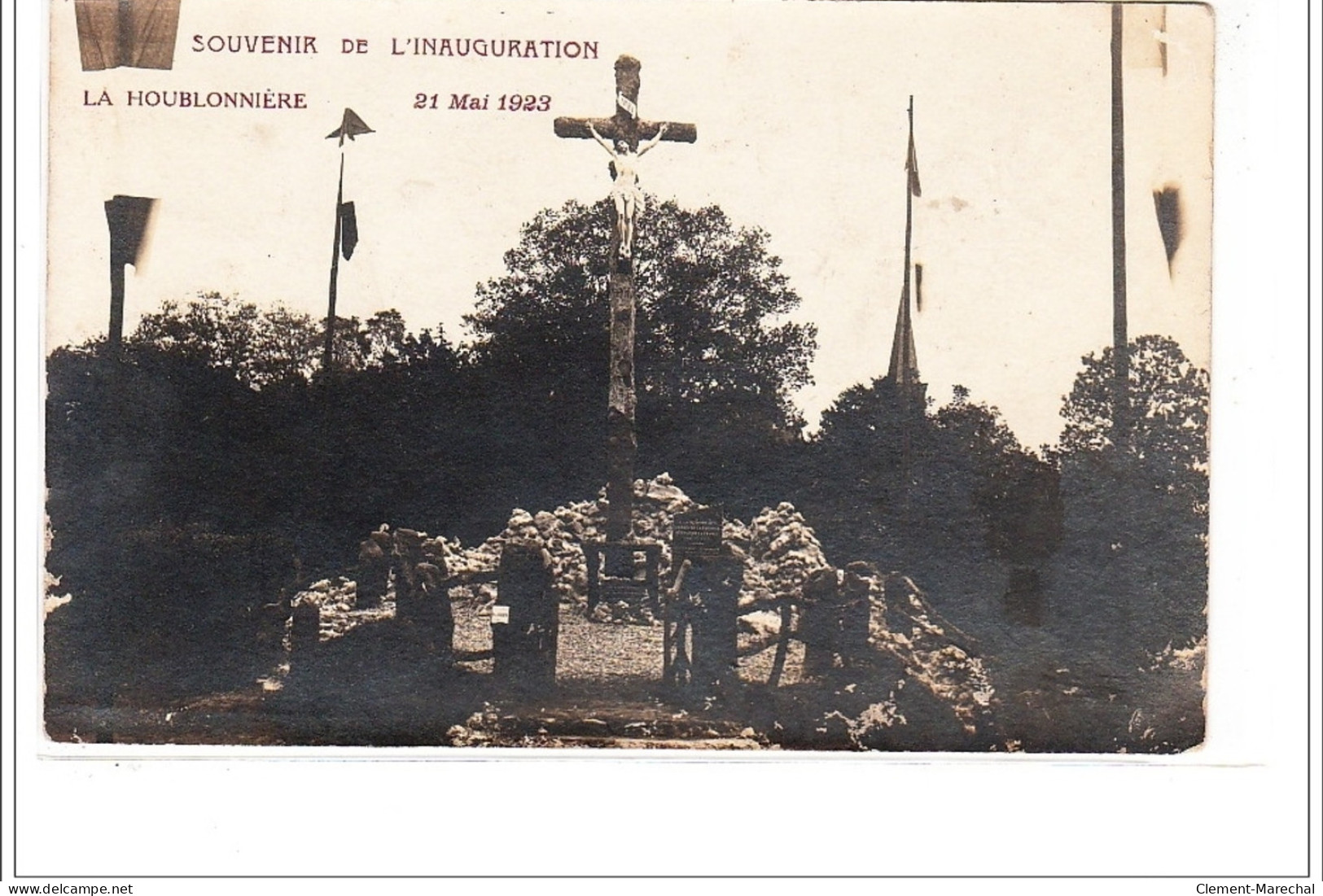 LA HOUBLONNIERE - Souvenir De L'inauguration 21 Mai 1923 - Très Bon état - Andere & Zonder Classificatie