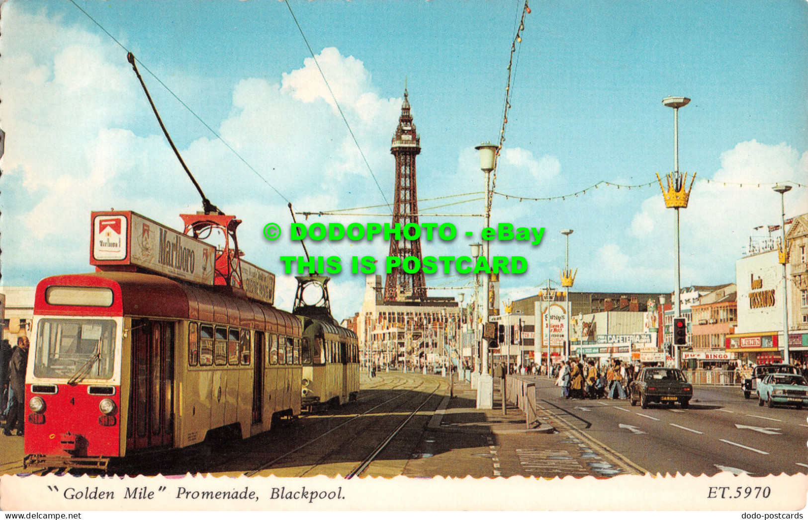 R518295 Blackpool. Golden Mile Promenade. Bamforth - Wereld