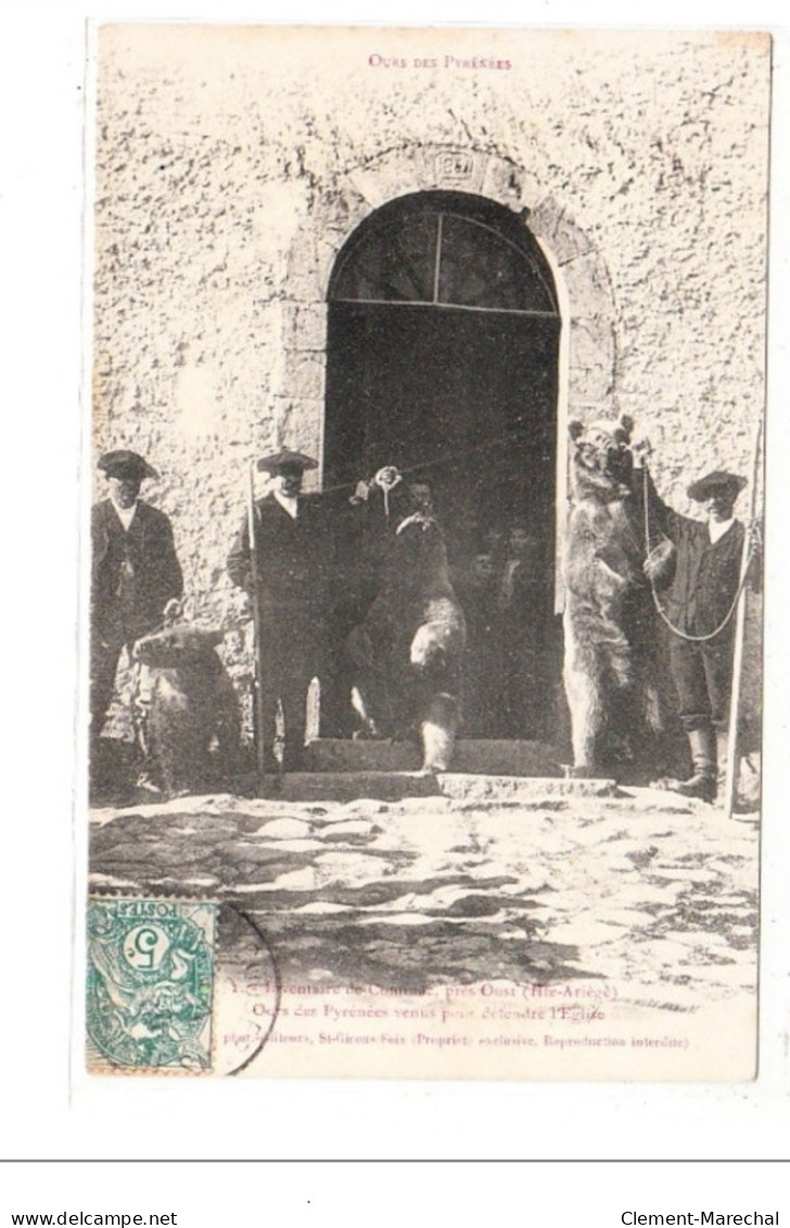 ARIEGE - Inventaire De COMINAC Près OUST: Ours Des Pyrénées Venu Pour Défendre L'église  - Très Bon état - Autres & Non Classés