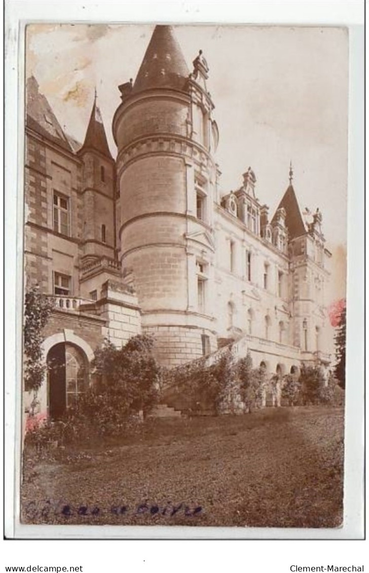 CHATEAU DE BOIVRE - Près De Poitiers - Lot De 4 CARTES PHOTO - Très Bon état - Autres & Non Classés