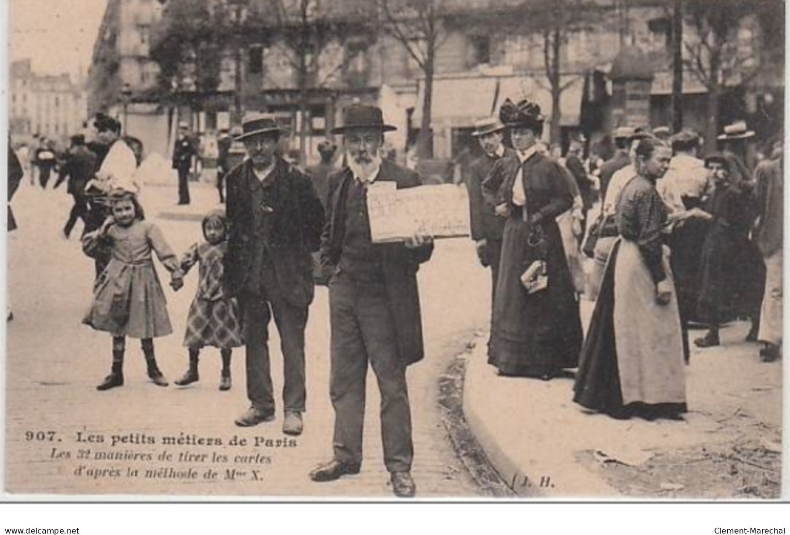 Les Petits Métiers De Paris : J.H. N°907 - Les 32 Manières De Tirer Les Cartes...- Très Bon état - Petits Métiers à Paris