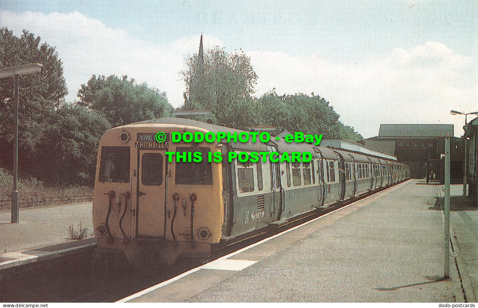 R518297 Mersey Railway Centenary. A Liverpool Bound Train Of Class 503. Stock Pa - Wereld