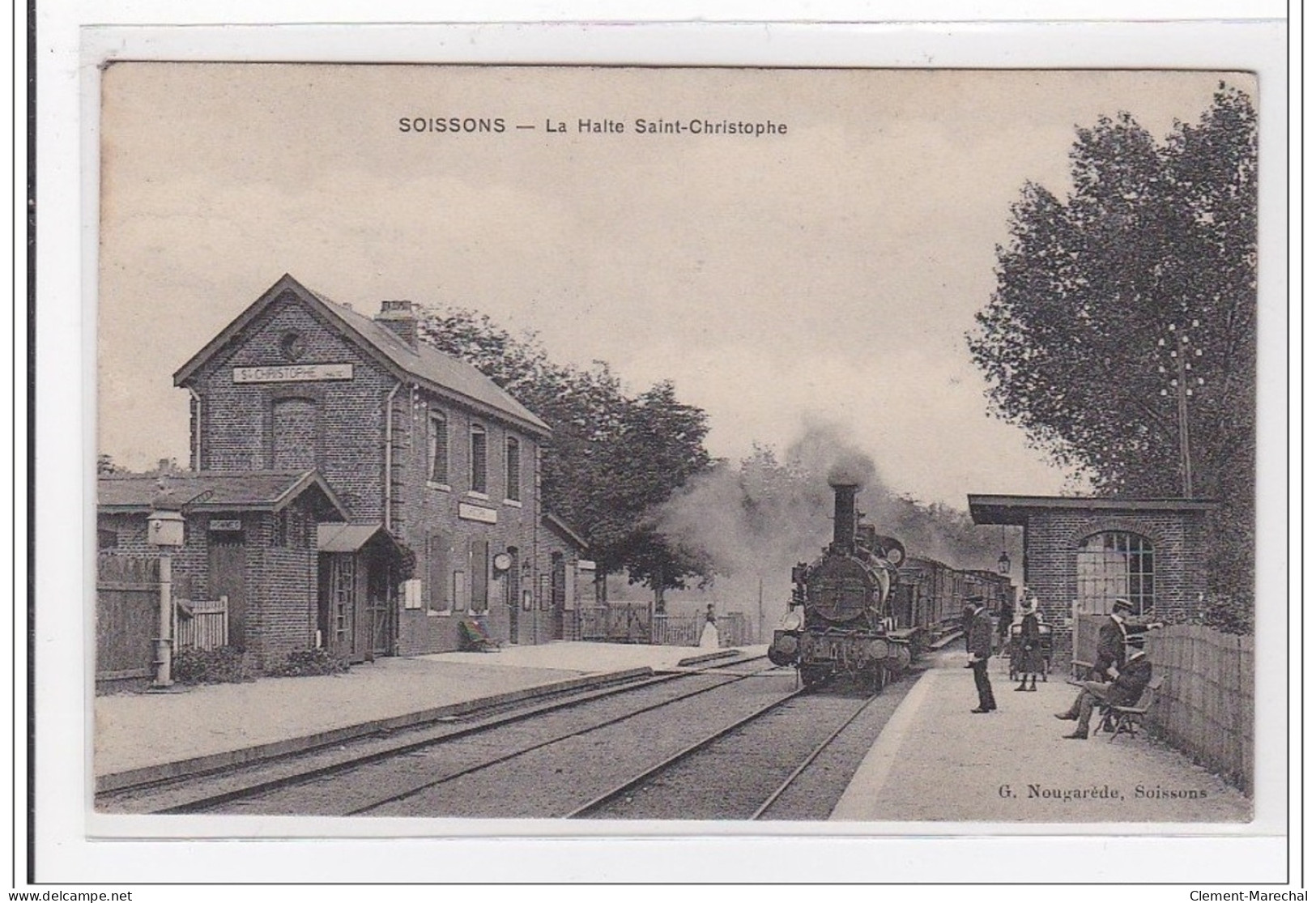 SOISSONS : La Halte Saint-christophe (GARE) - Tres Bon Etat - Hirson