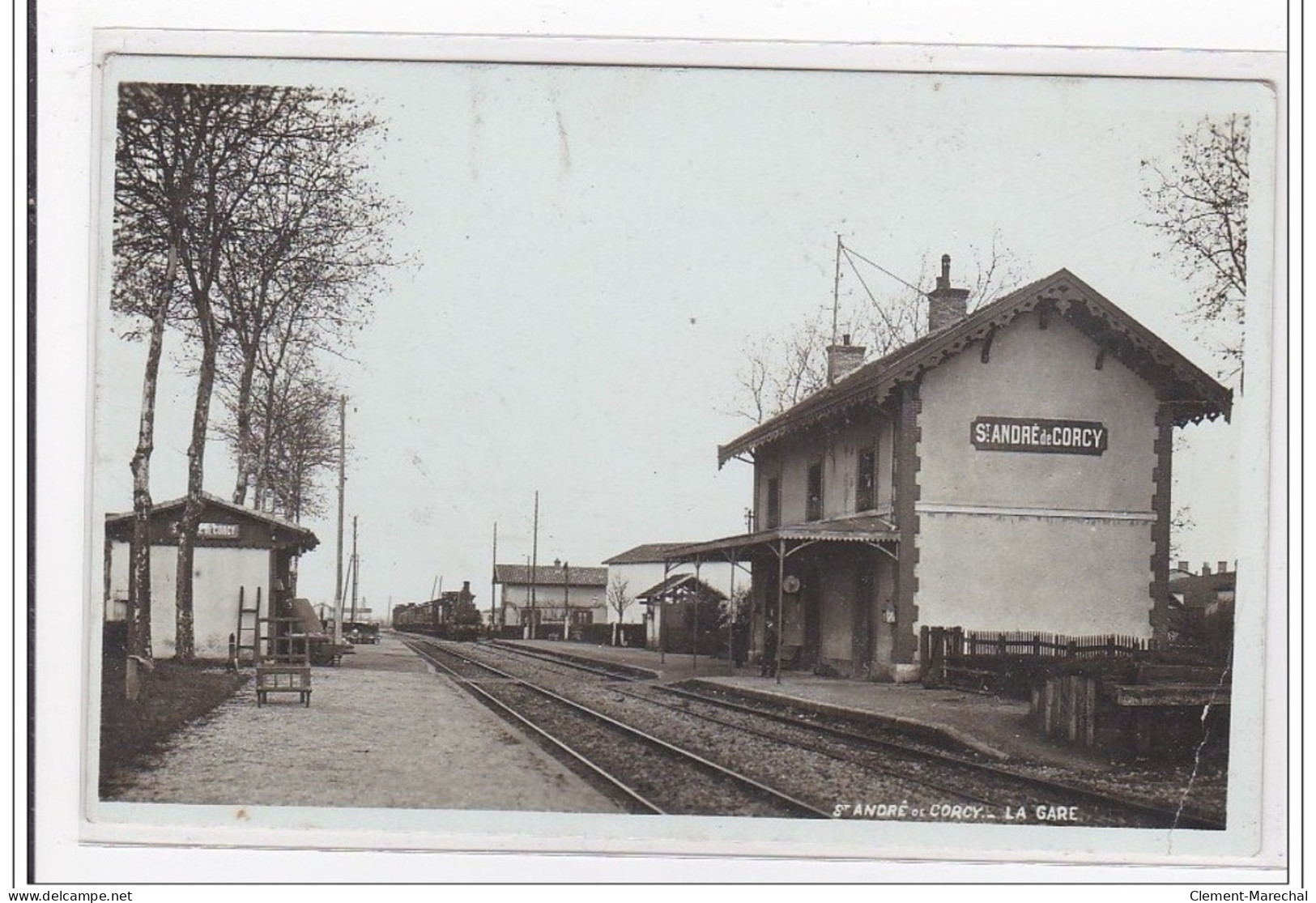 St-ANDRE-de-CORCY : La Gare (GARE) - Etat - Villars-les-Dombes