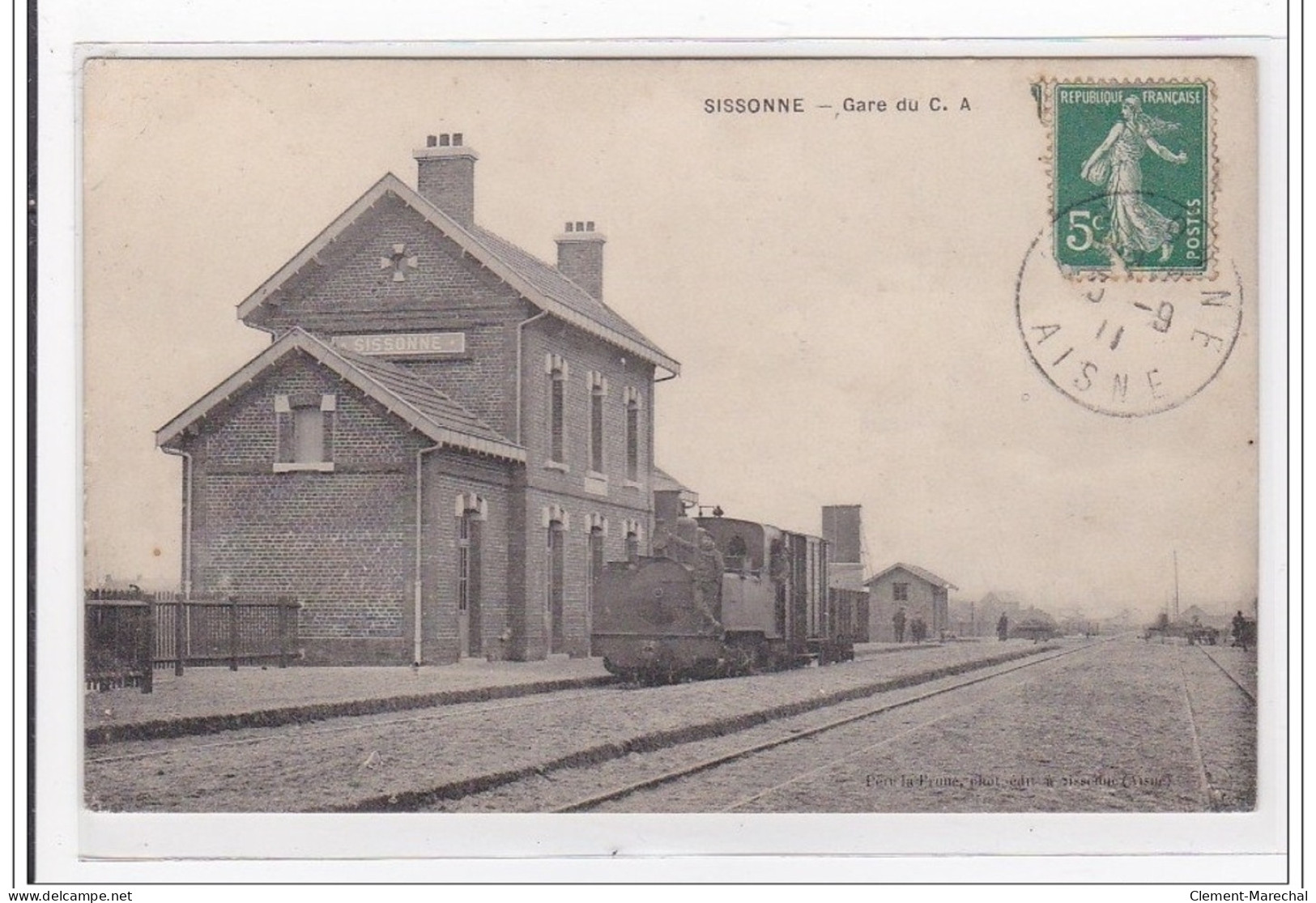 SOISSONS : Gare Du C.A. - Tres Bon Etat - Soissons