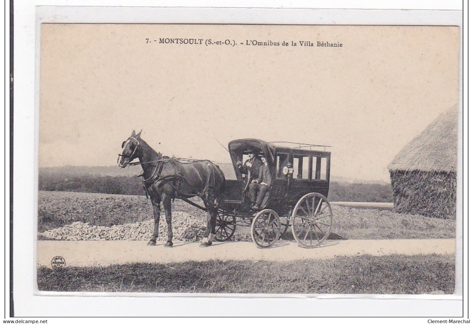 MONTSOULT : L'omnibus De La Ville Bethanie - Tres Bon Etat - Montsoult