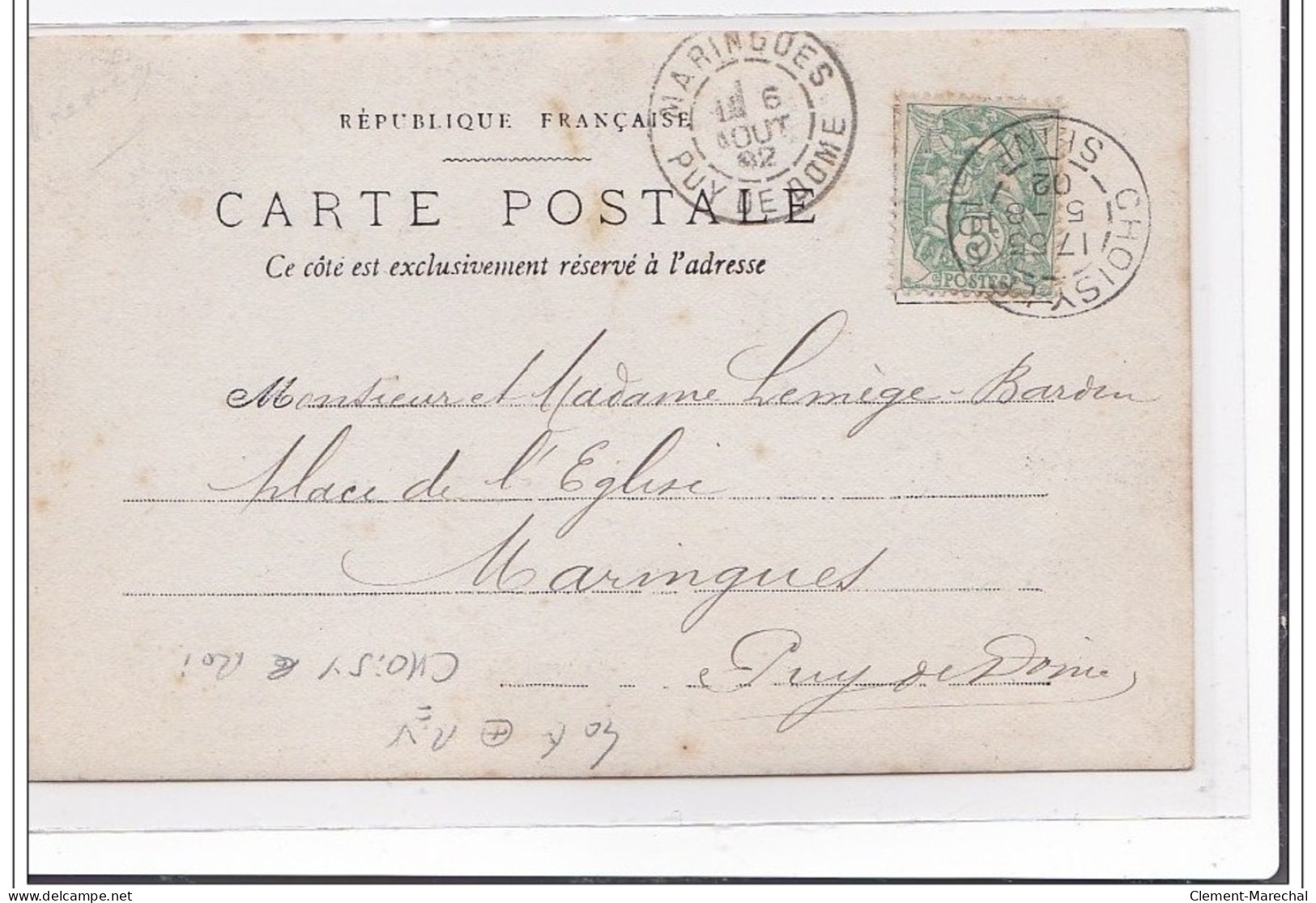 CHOISY-le-ROI : Souvenir Du 6 Aout 1901 - Tres Bon Etat - Choisy Le Roi