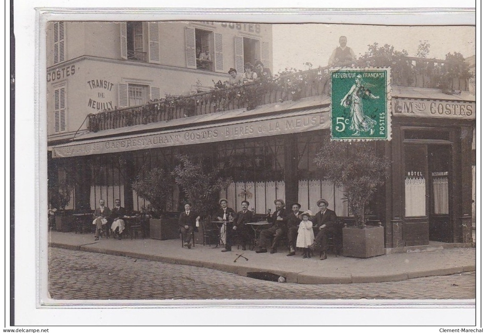 NEUILLY-sur-SEINE : Cafe Restuarant Costes - Tres Bon Etat - Neuilly Sur Seine