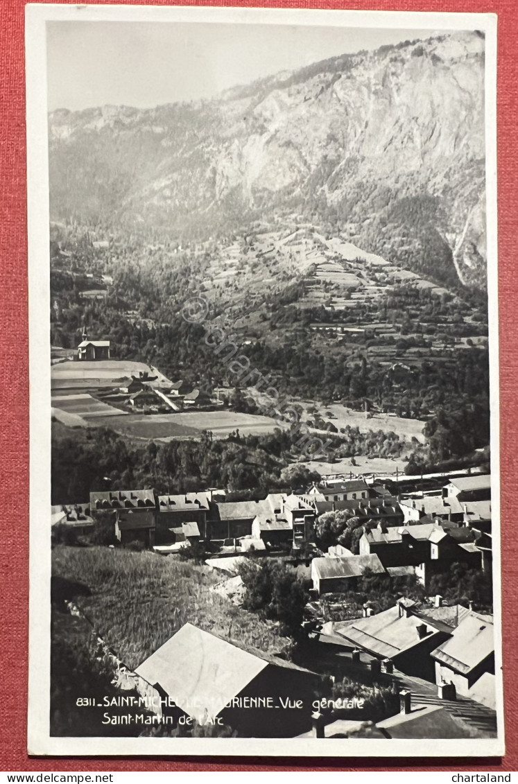 Cartolina - Francia - Saint-Michel-de-Maurienne - Vue Générale - 1949 - Zonder Classificatie