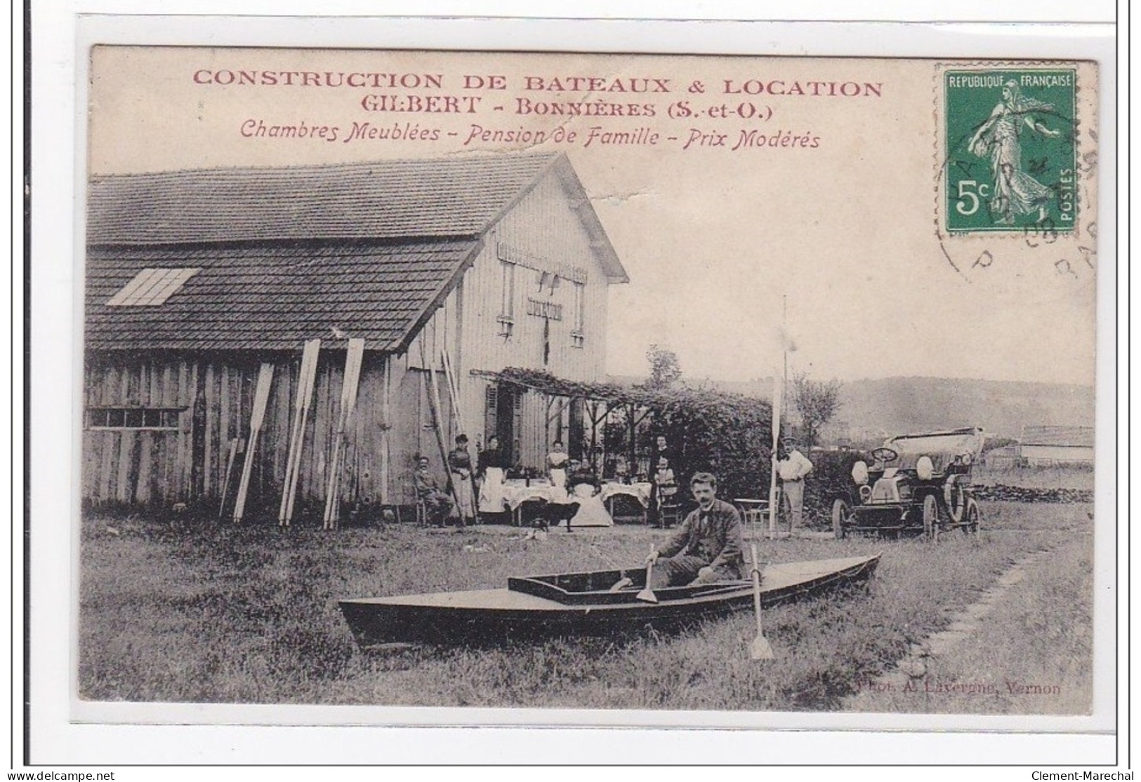 BONNIERES : Construction De Bateau &amp; Locations Gilbert - Etat - Bonnieres Sur Seine