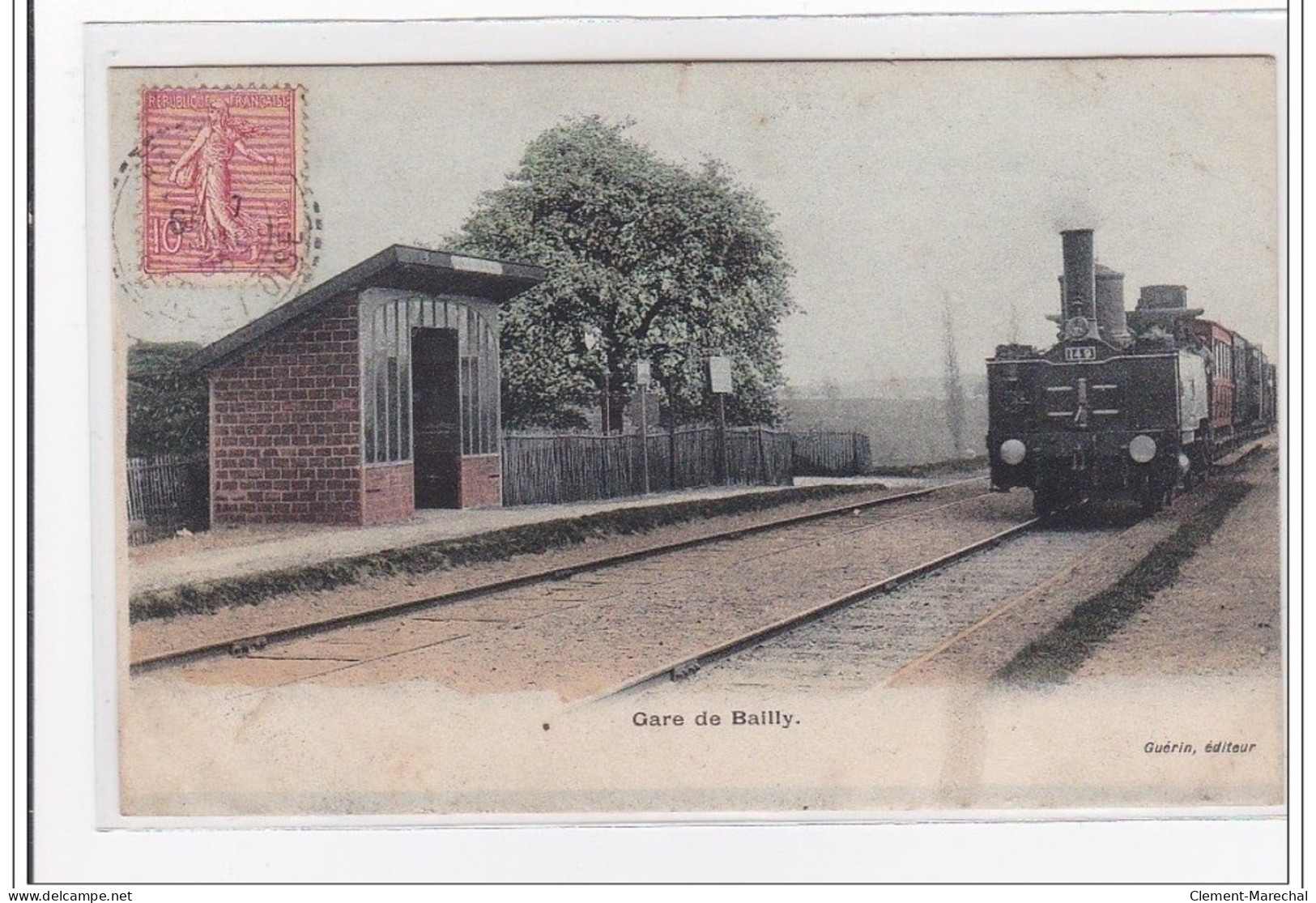 BAILLY : Gare De Bailly - Tres Bon Etat - Autres & Non Classés