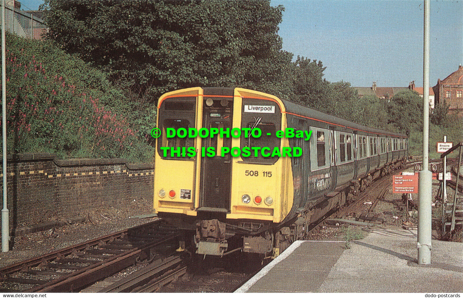 R518301 Mersey Railway Centenary. A Three Car Train Of Class 508. Introduced 197 - Wereld